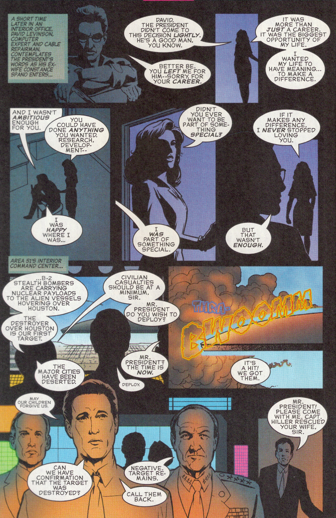 Read online Independence Day (1996) comic -  Issue #2 - 10