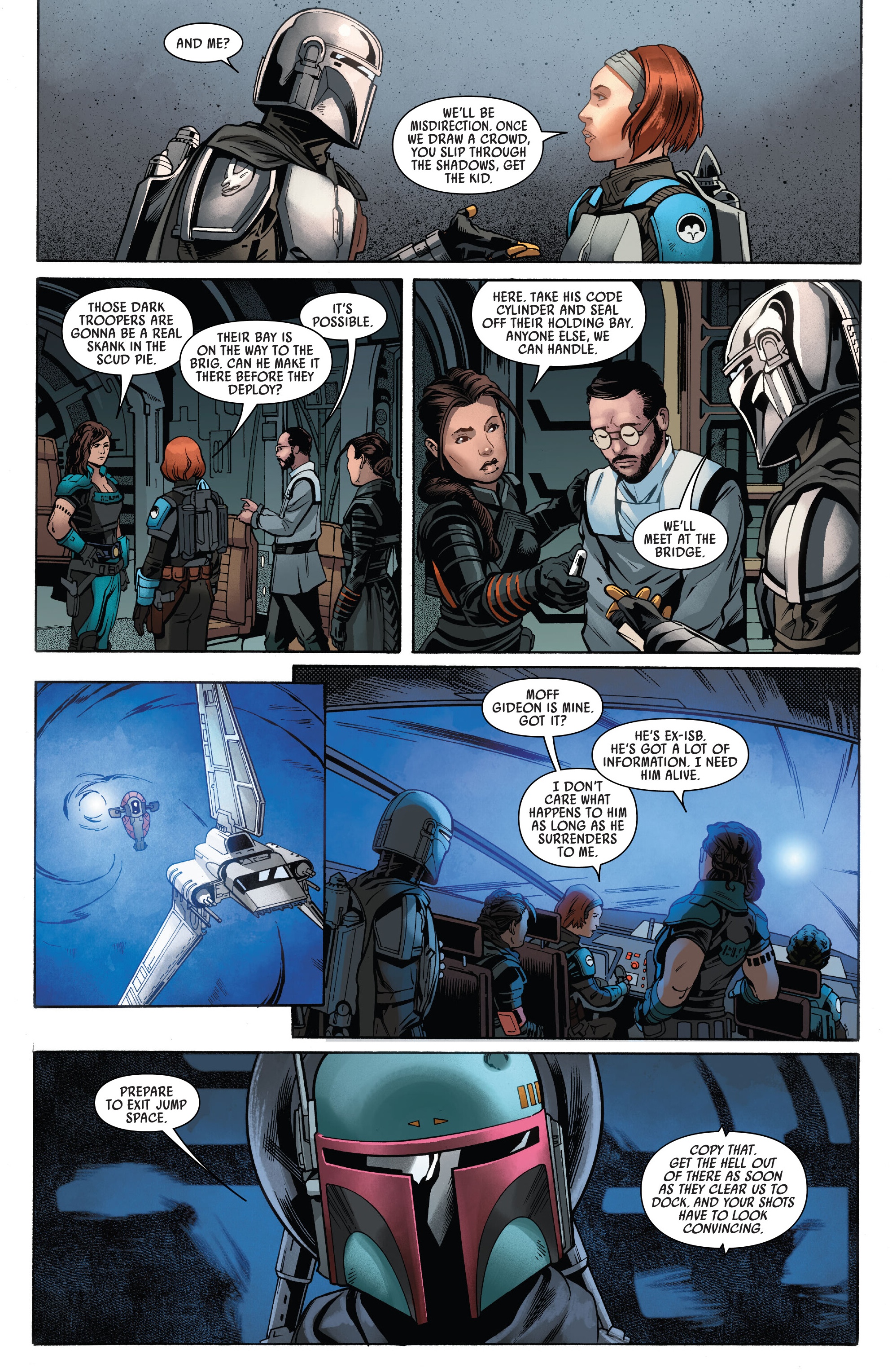 Read online Star Wars: The Mandalorian Season 2 comic -  Issue #8 - 11