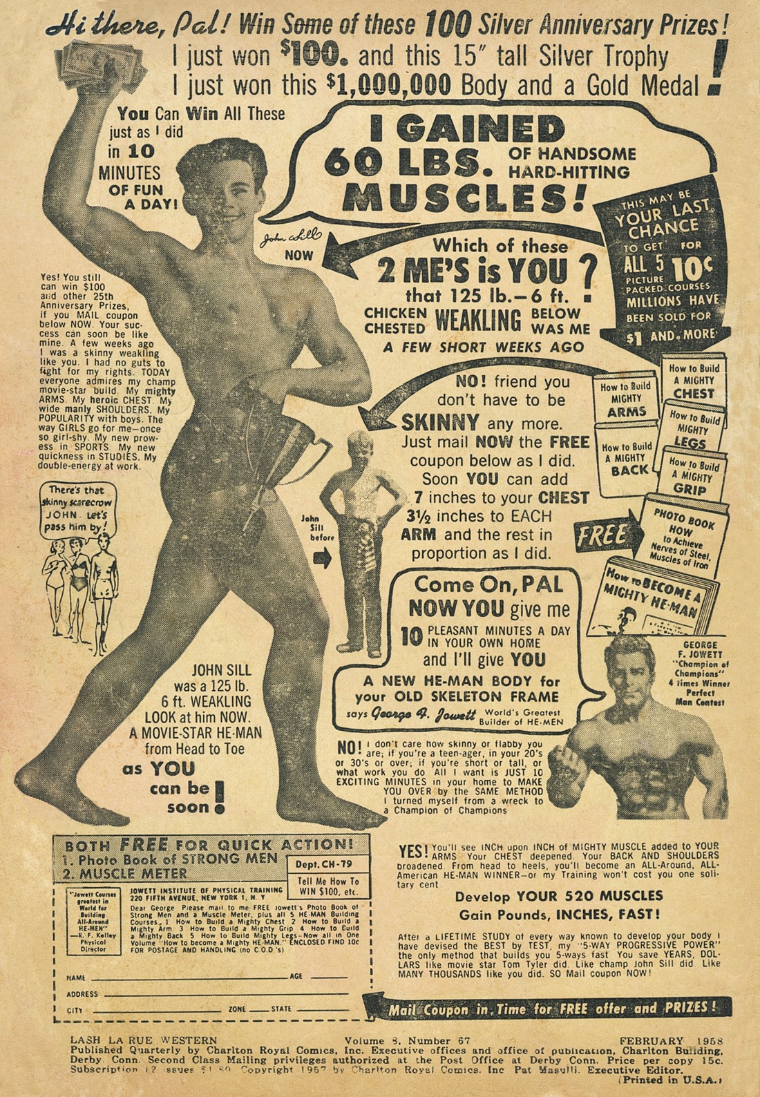 Read online Lash Larue Western (1949) comic -  Issue #67 - 2