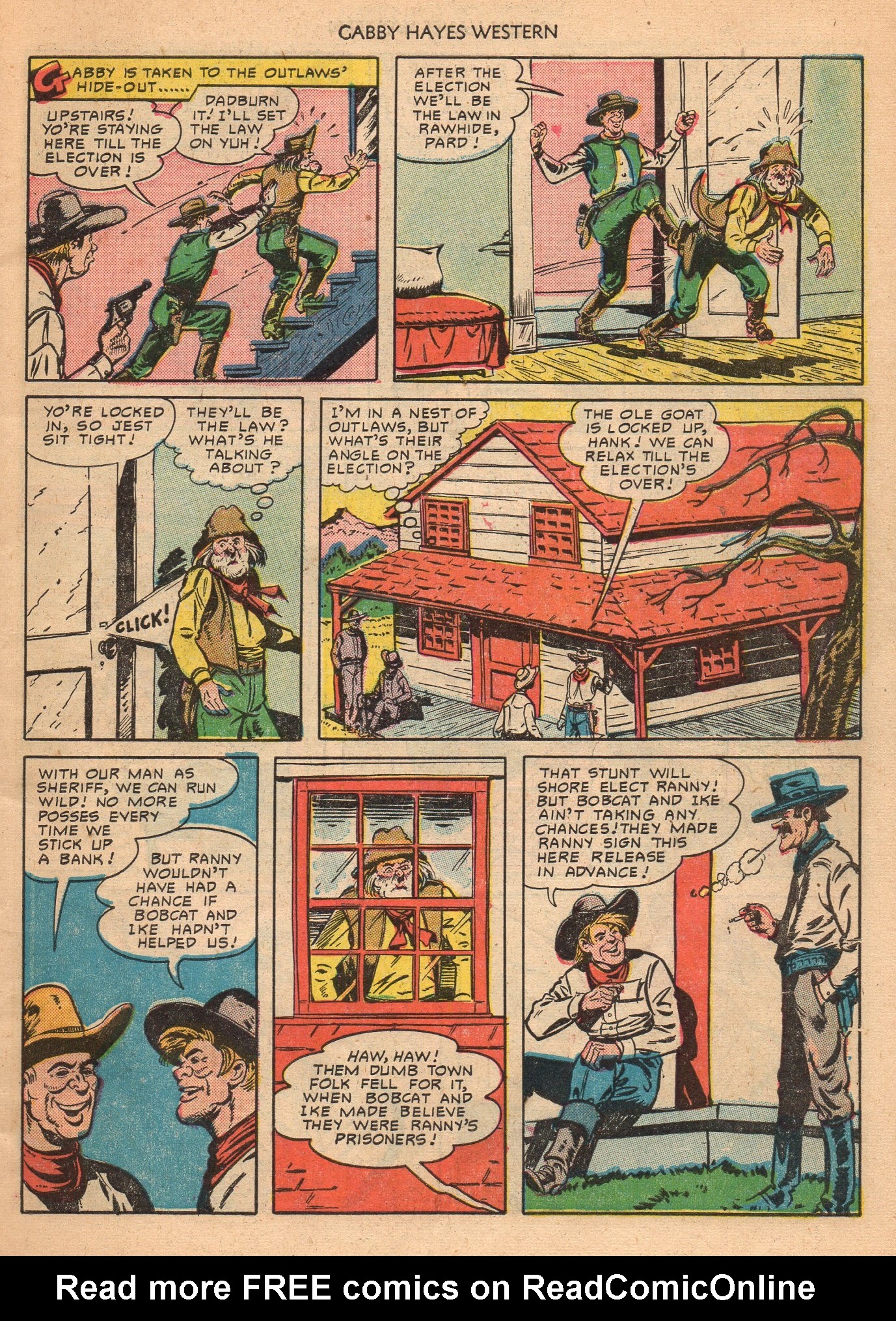 Read online Gabby Hayes Western comic -  Issue #21 - 7