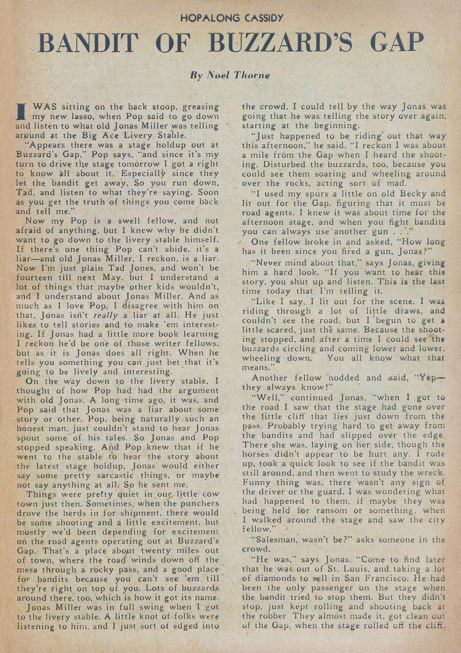 Read online Hopalong Cassidy comic -  Issue #51 - 33