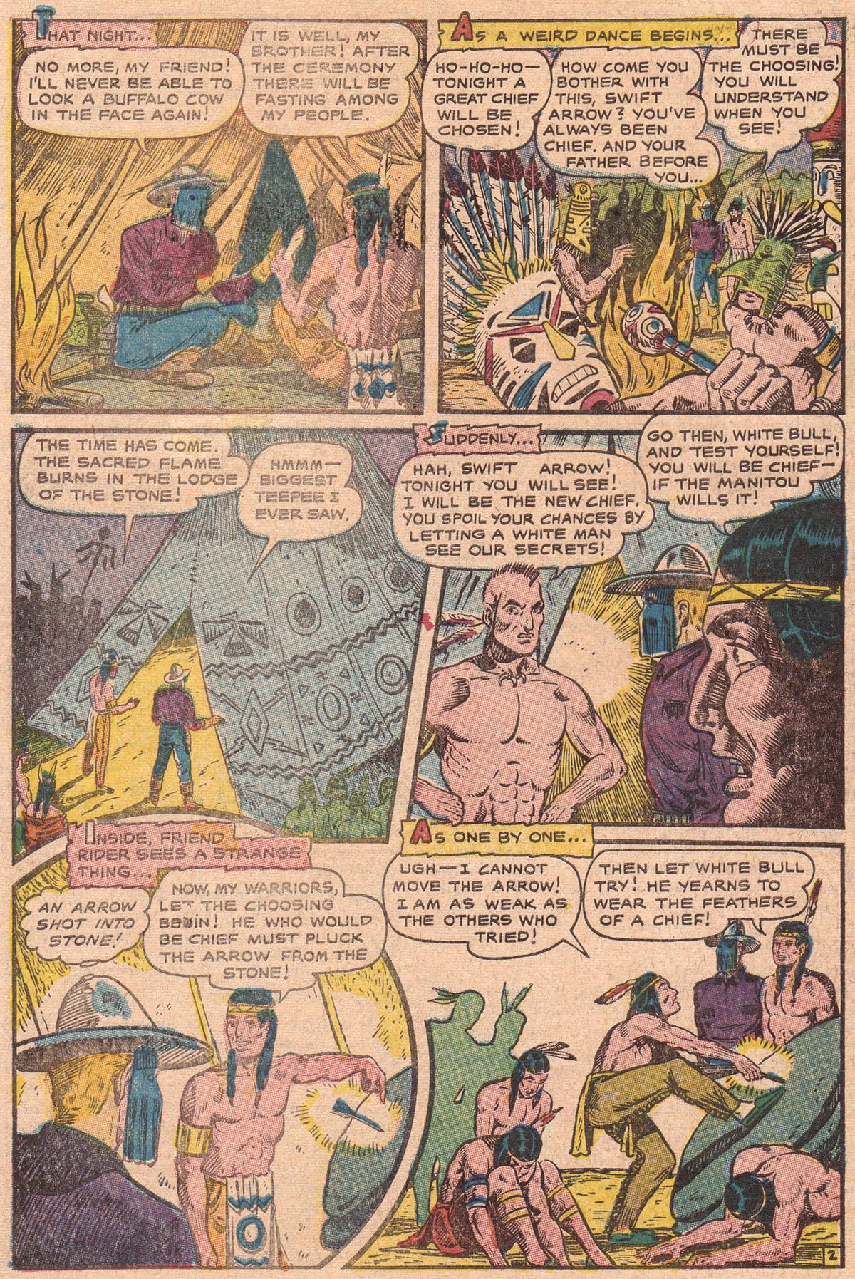 Read online Swift Arrow (1957) comic -  Issue #3 - 28