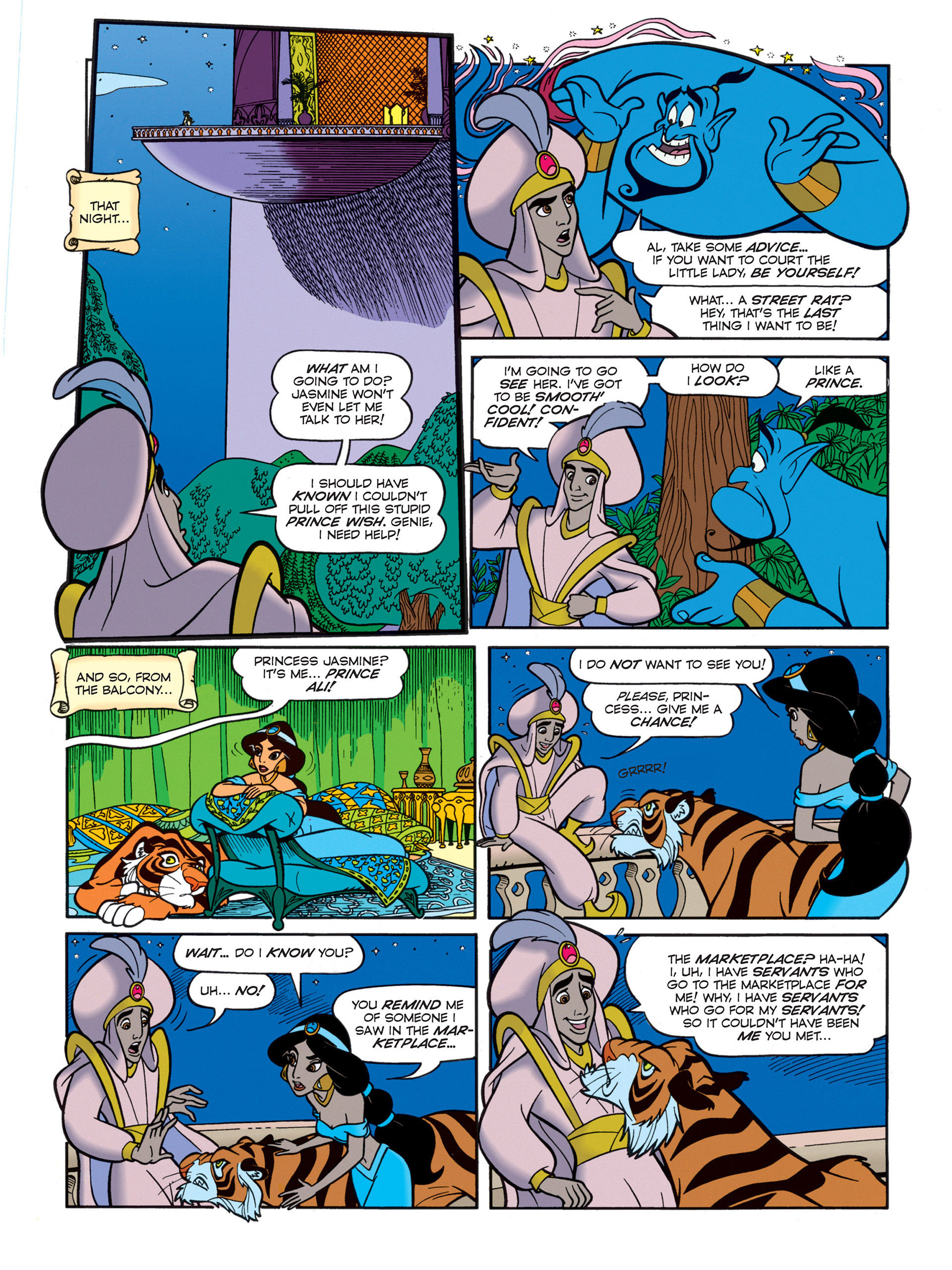 Read online Disney's Aladdin - The Official Movie Adaptation comic -  Issue # Full - 29