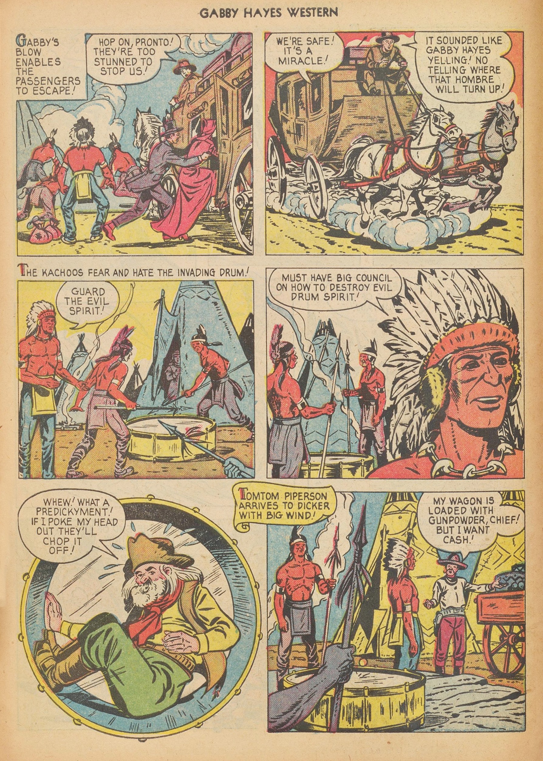 Read online Gabby Hayes Western comic -  Issue #31 - 10