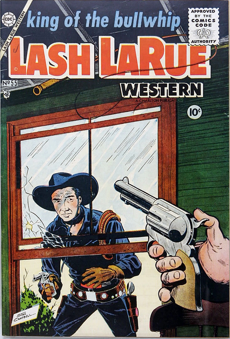 Read online Lash Larue Western (1949) comic -  Issue #55 - 1