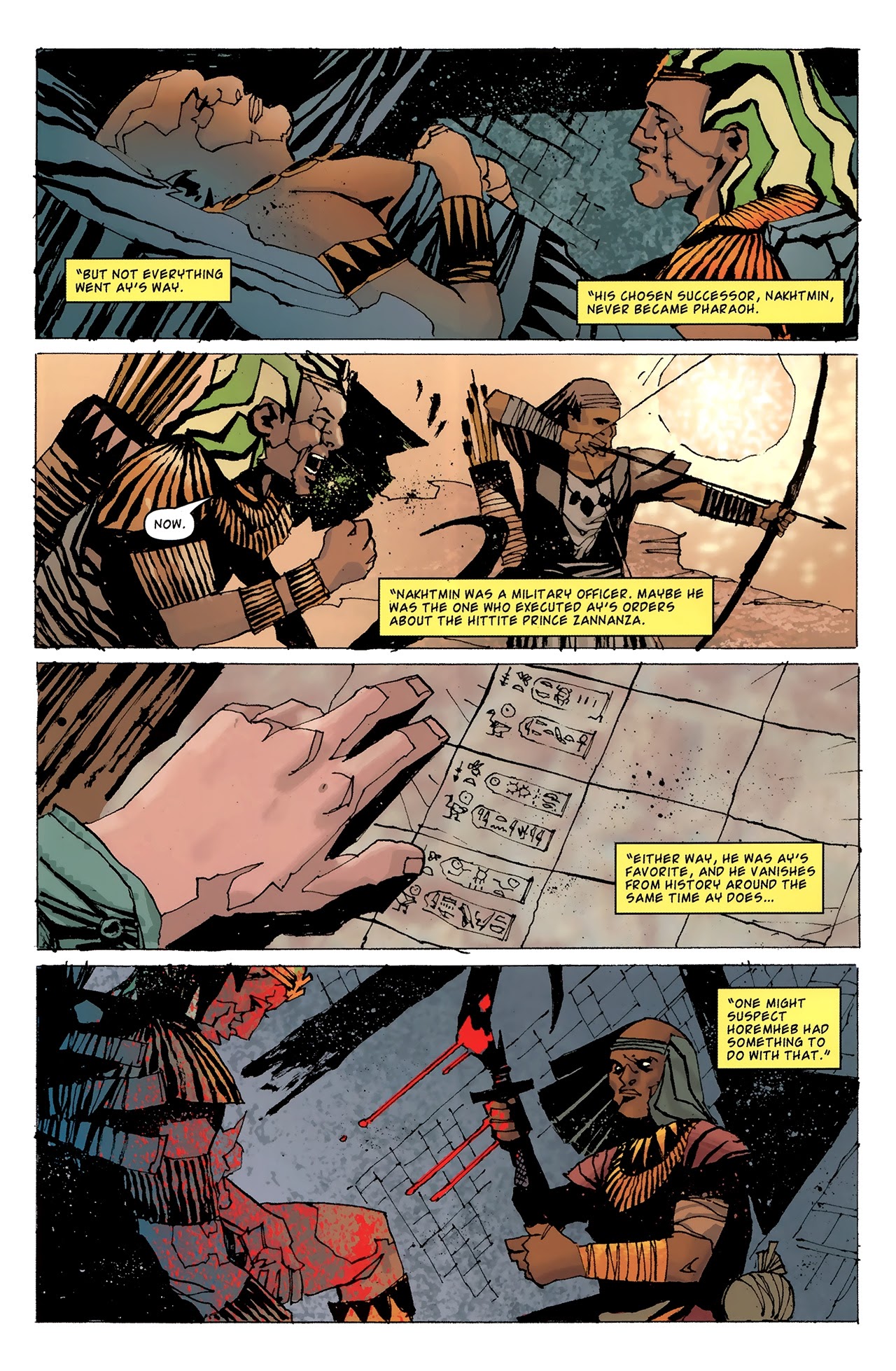 Read online The Murder of King Tut comic -  Issue #5 - 19