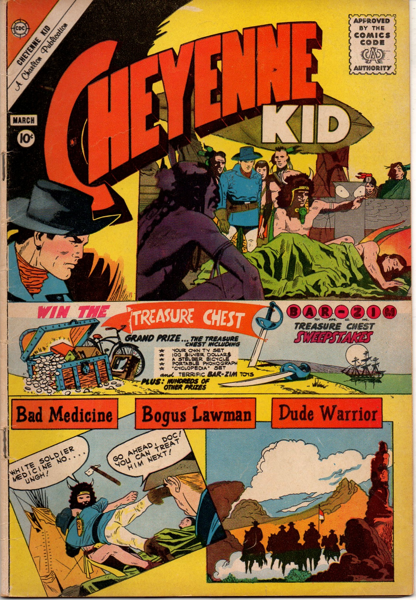 Read online Cheyenne Kid comic -  Issue #27 - 1