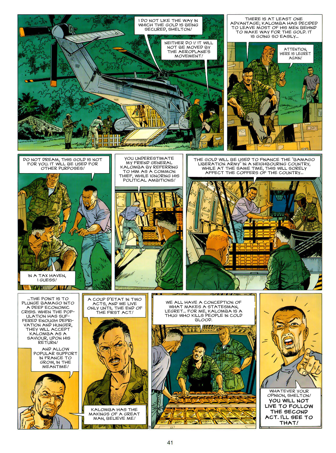 Read online Wayne Shelton comic -  Issue #6 - 44