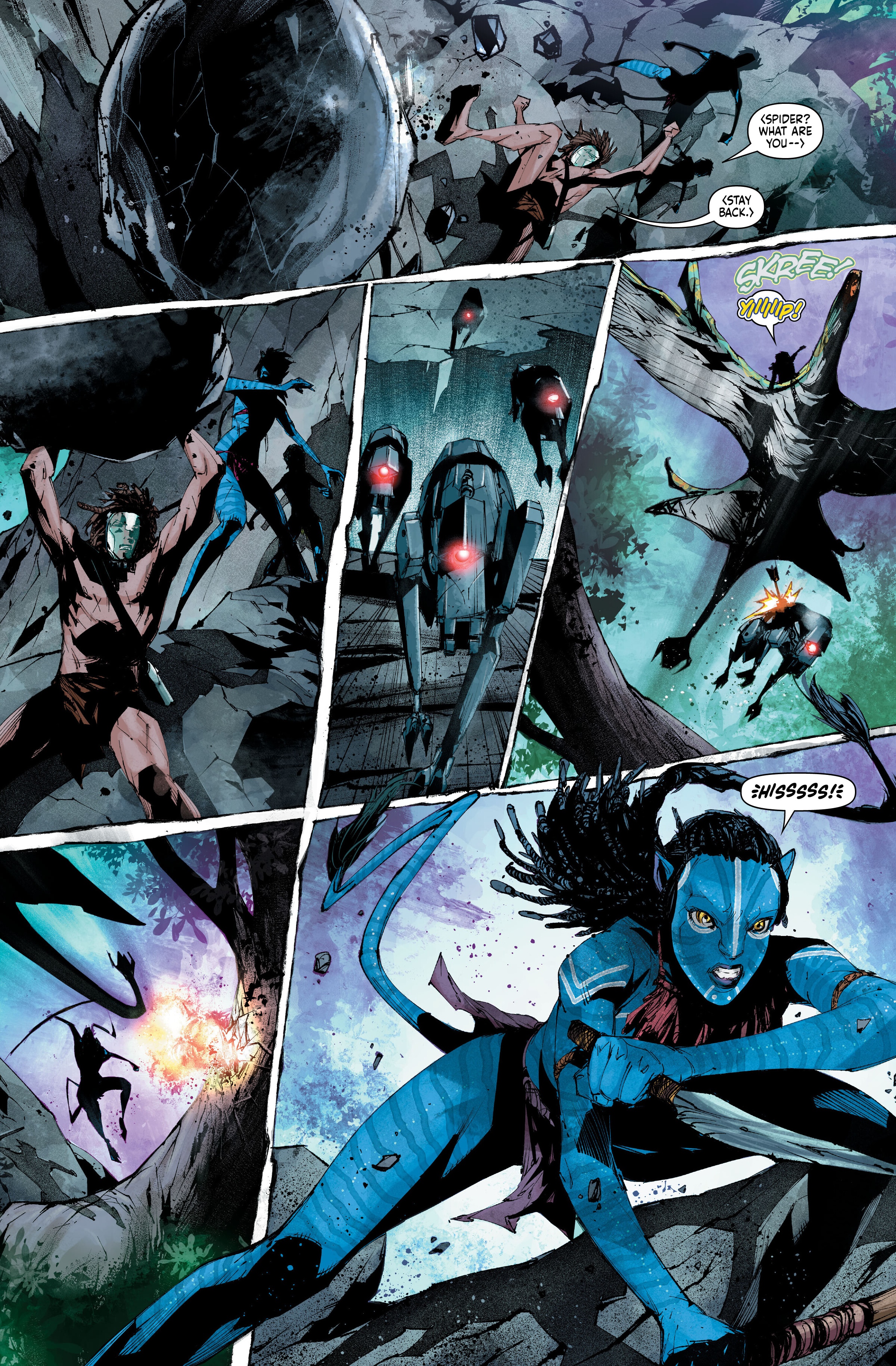 Read online Avatar: The High Ground comic -  Issue # _Library Edition (Part 3) - 7