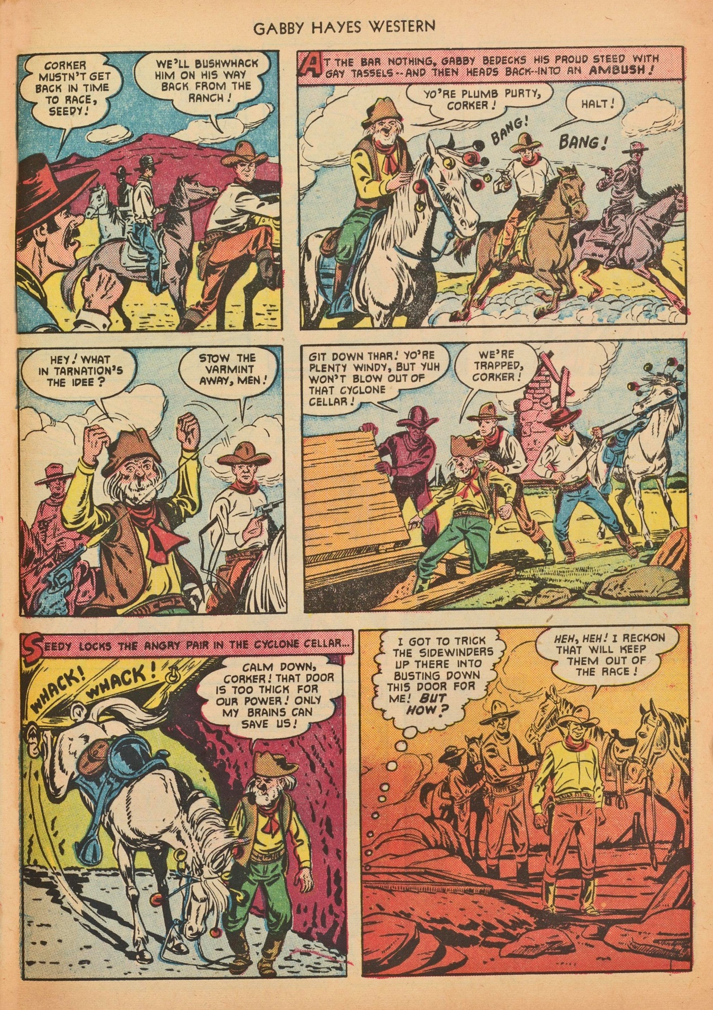 Read online Gabby Hayes Western comic -  Issue #33 - 29