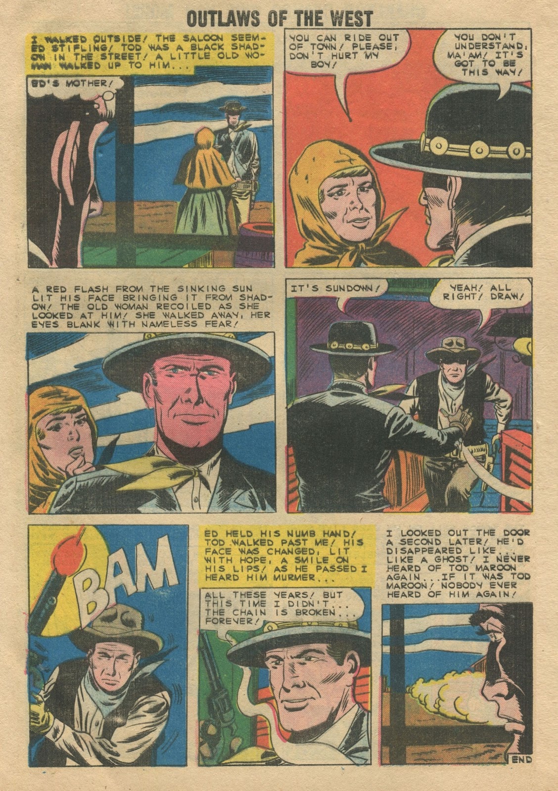 Outlaws of the West issue 23 - Page 8