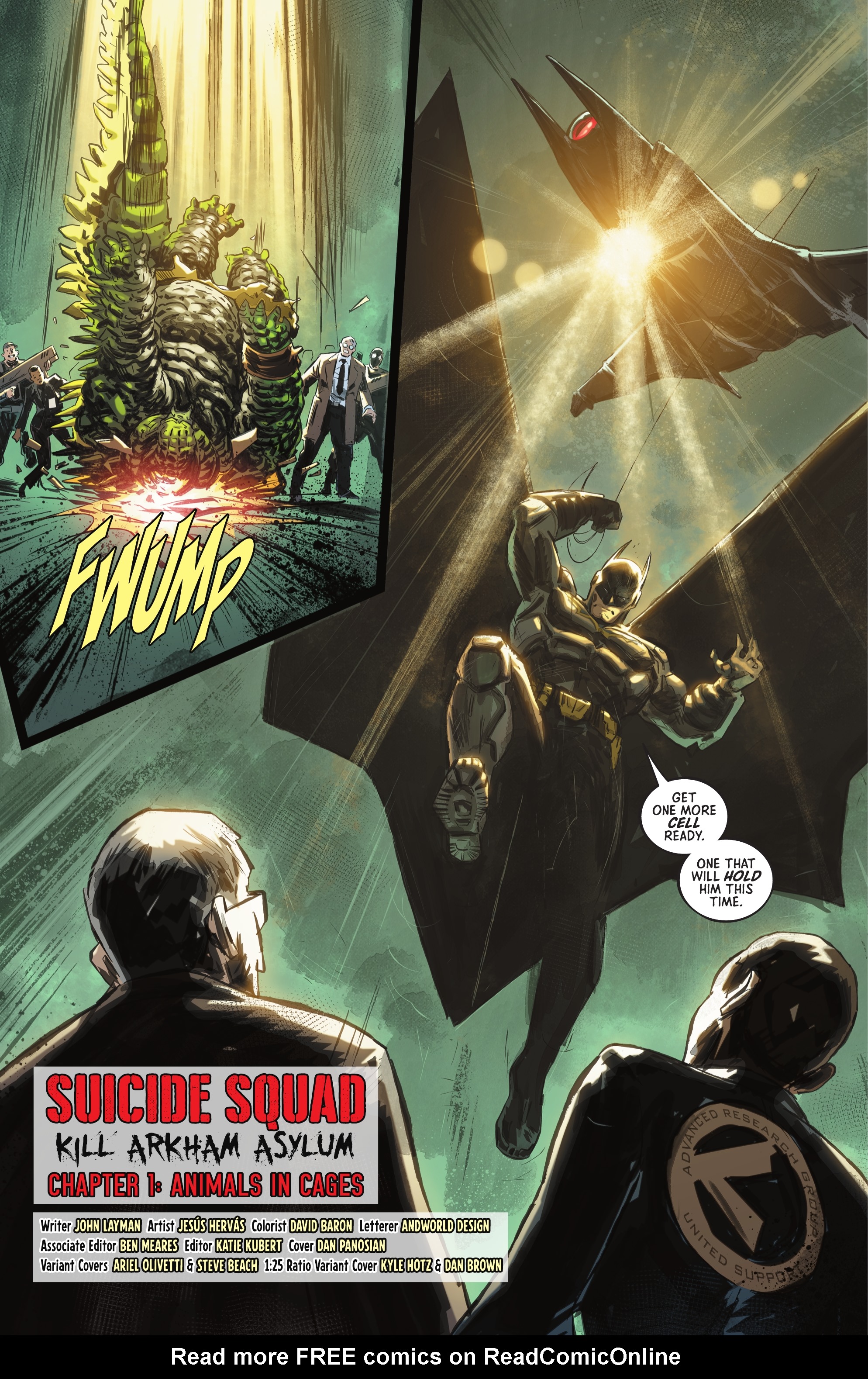 Read online Suicide Squad: Kill Arkham Asylum comic -  Issue #1 - 5