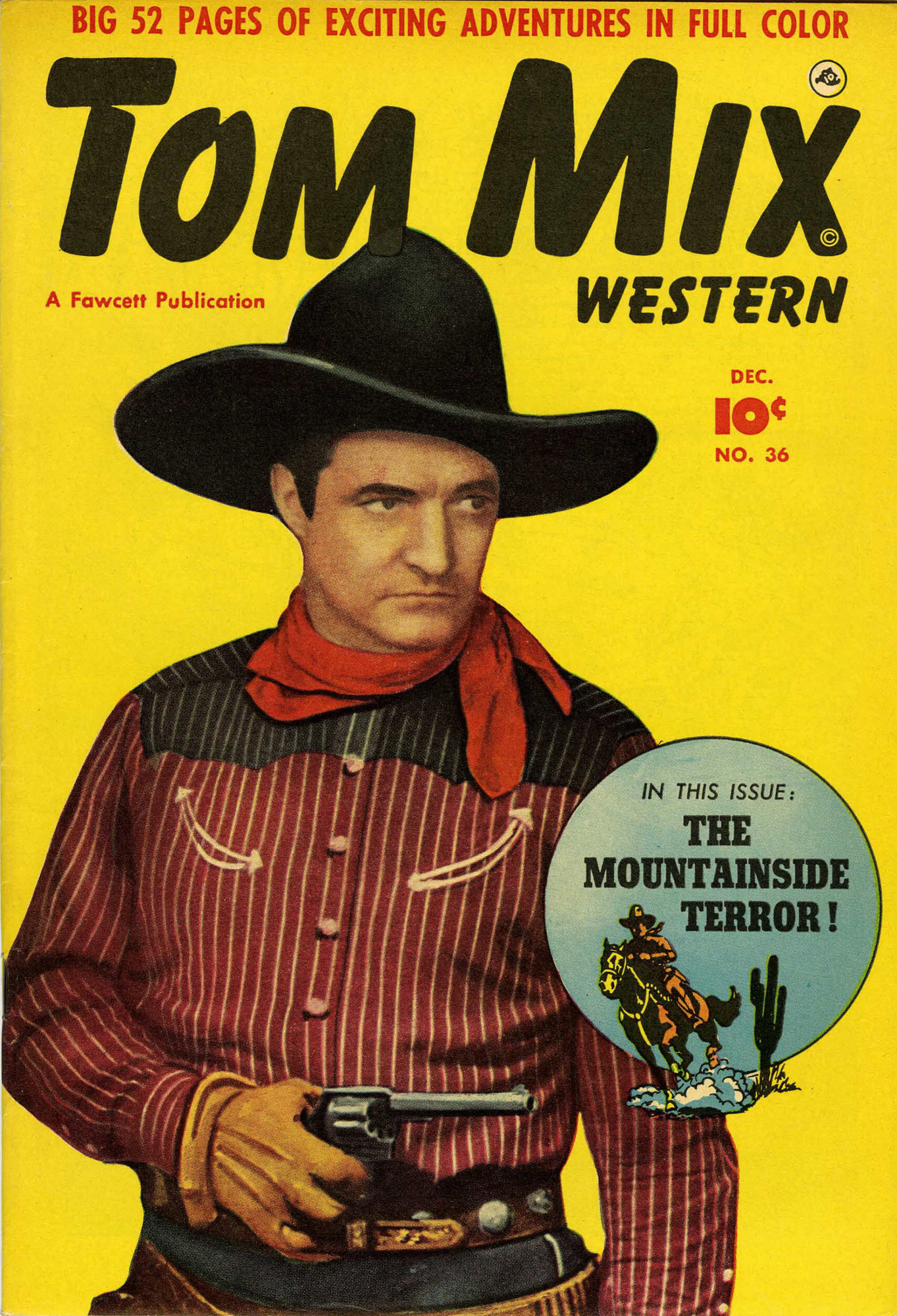 Read online Tom Mix Western (1948) comic -  Issue #36 - 1