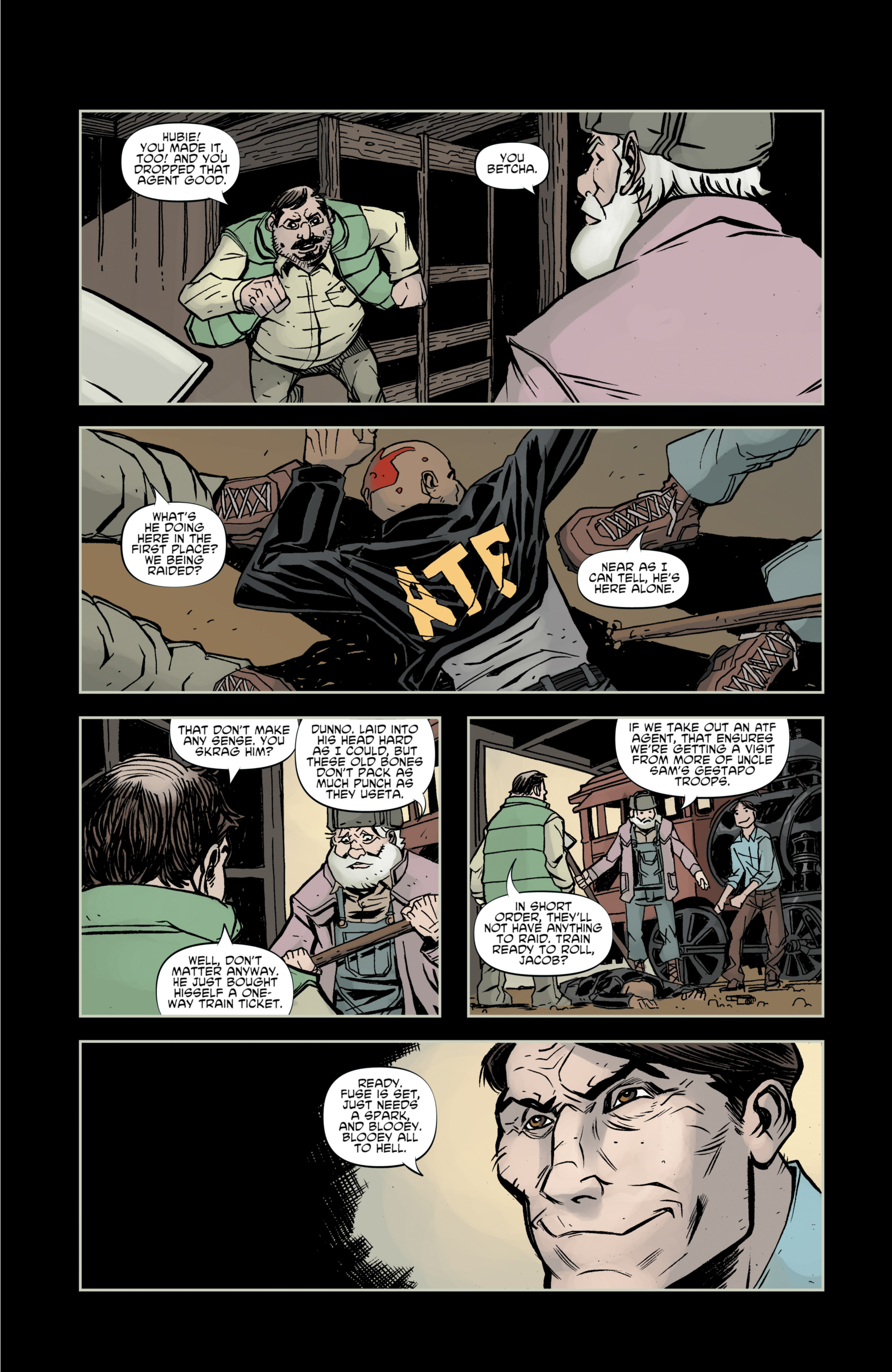 Read online The Colonized: Zombies vs. Aliens comic -  Issue # TPB - 65
