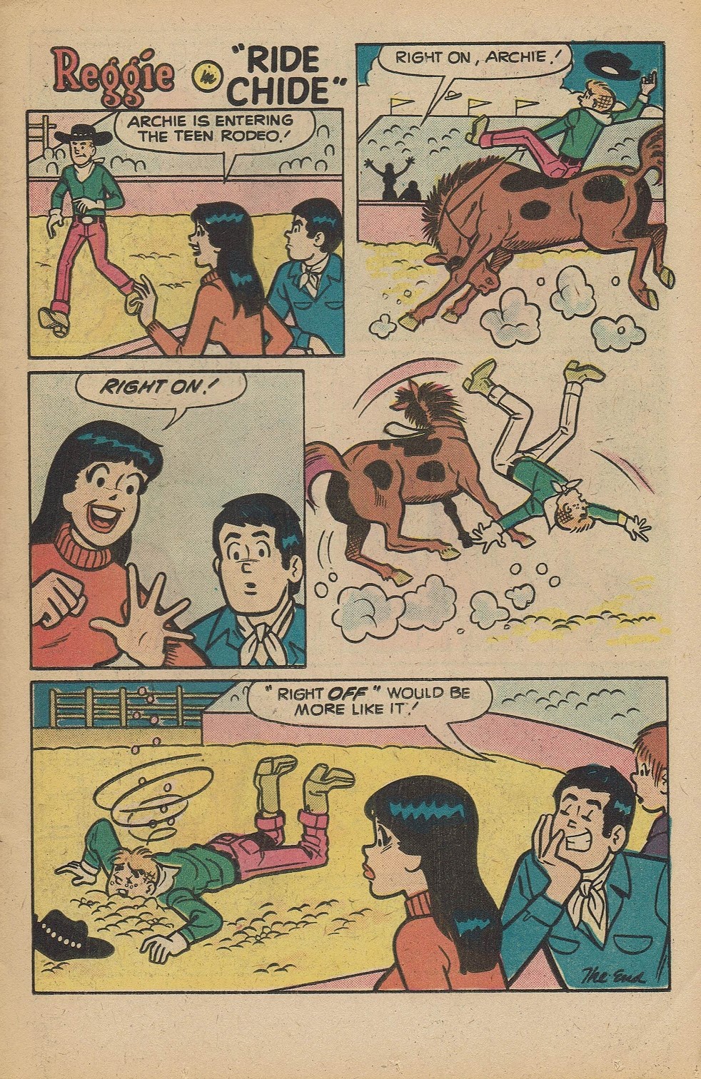 Read online Reggie's Wise Guy Jokes comic -  Issue #38 - 7