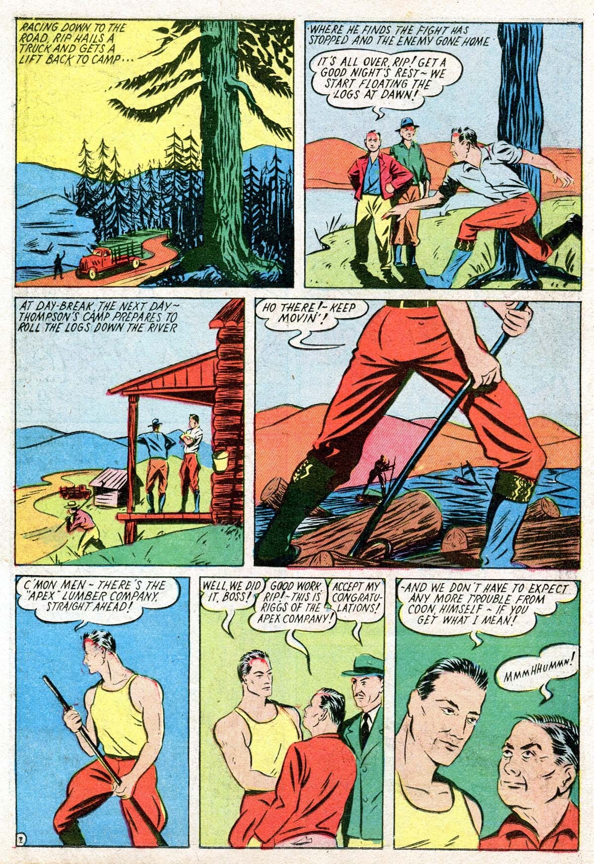 Read online Masked Marvel comic -  Issue #2 - 42