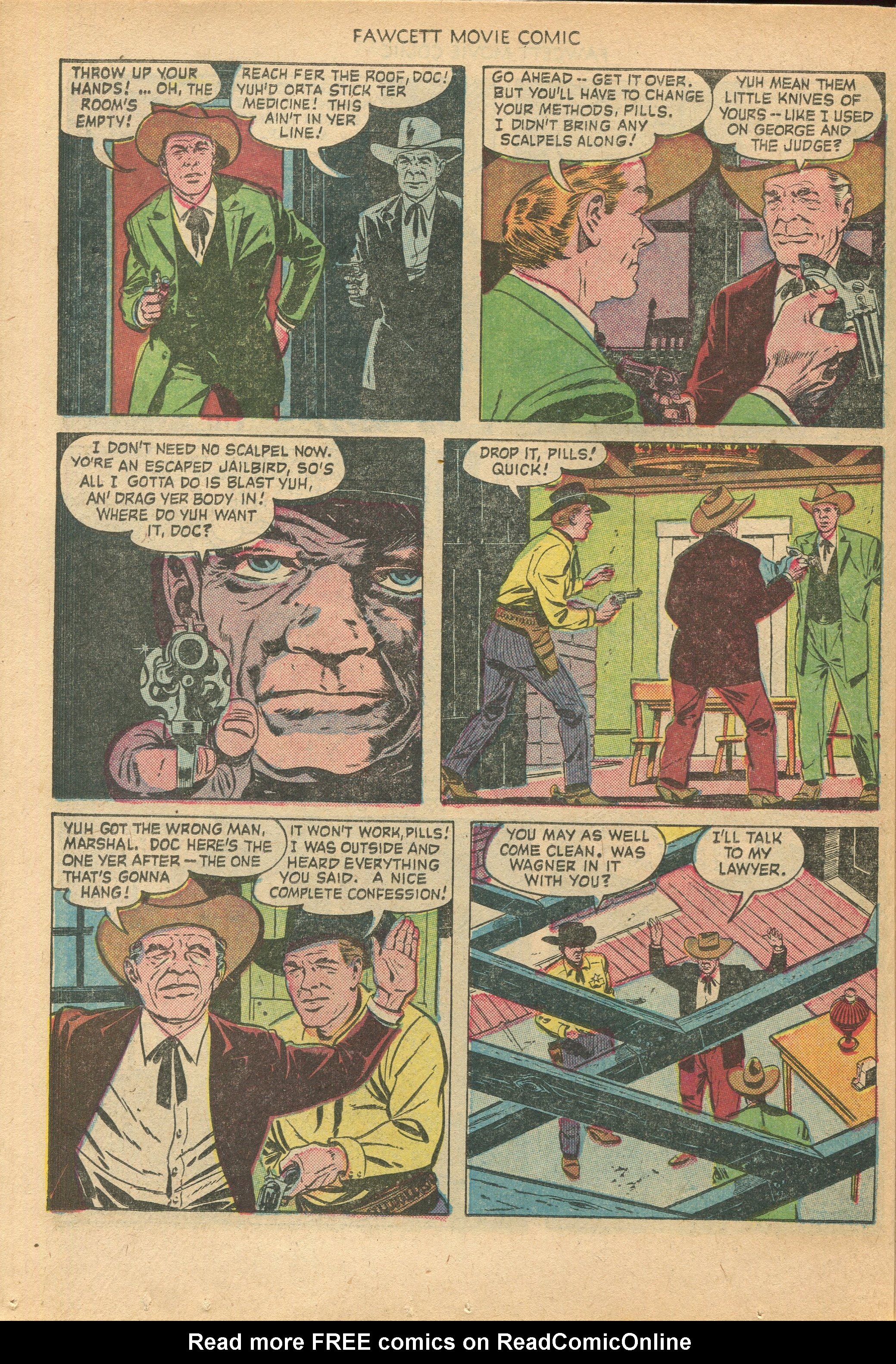 Read online Fawcett Movie Comic comic -  Issue #9 - 26