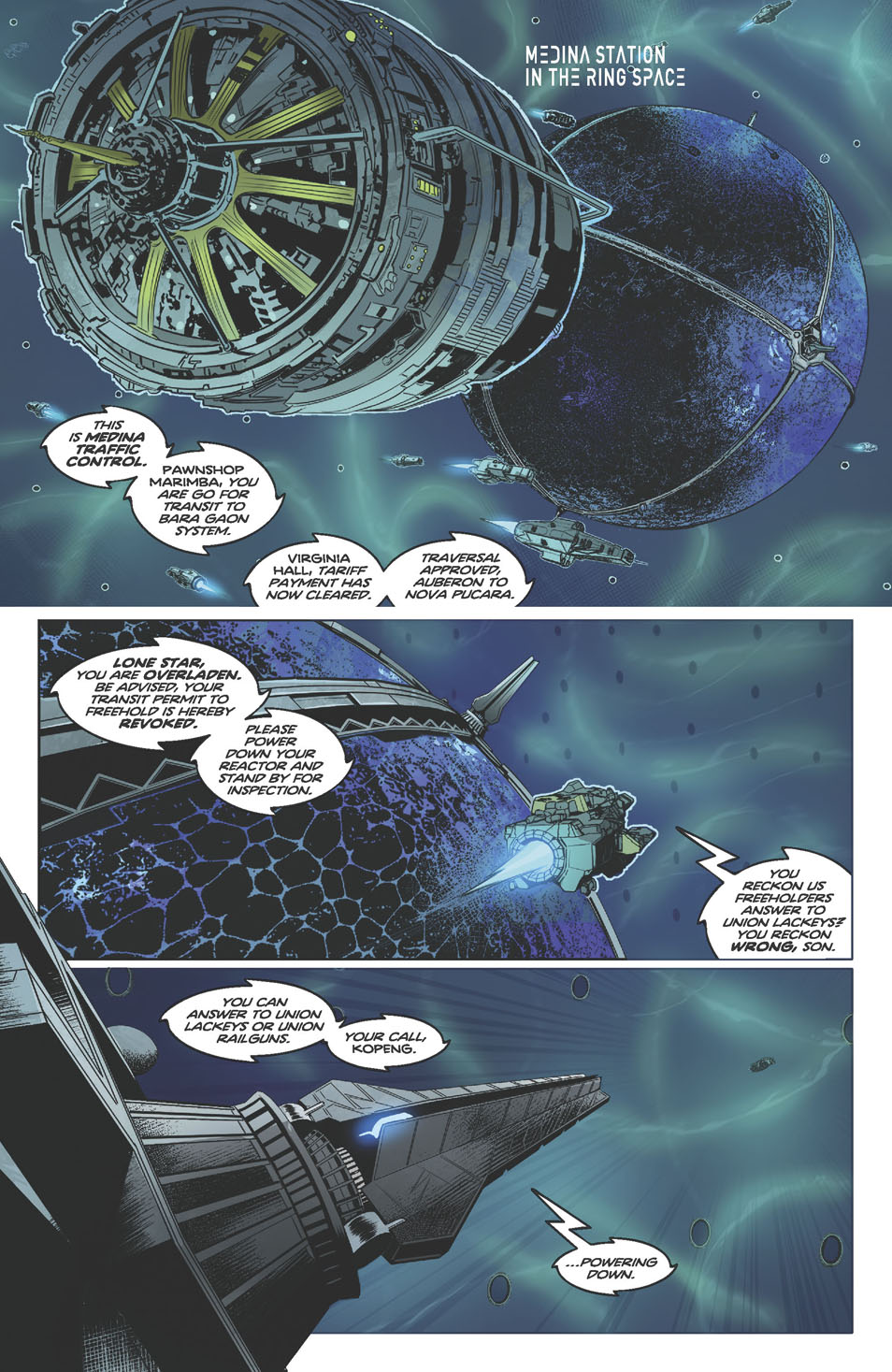 Read online The Expanse: Dragon Tooth comic -  Issue #5 - 8