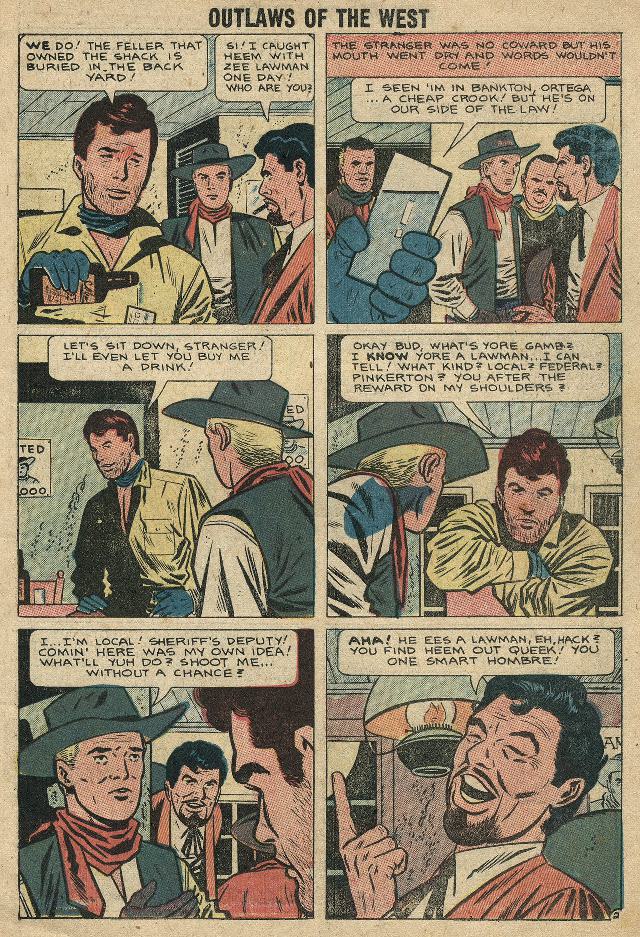 Read online Outlaws of the West comic -  Issue #17 - 12