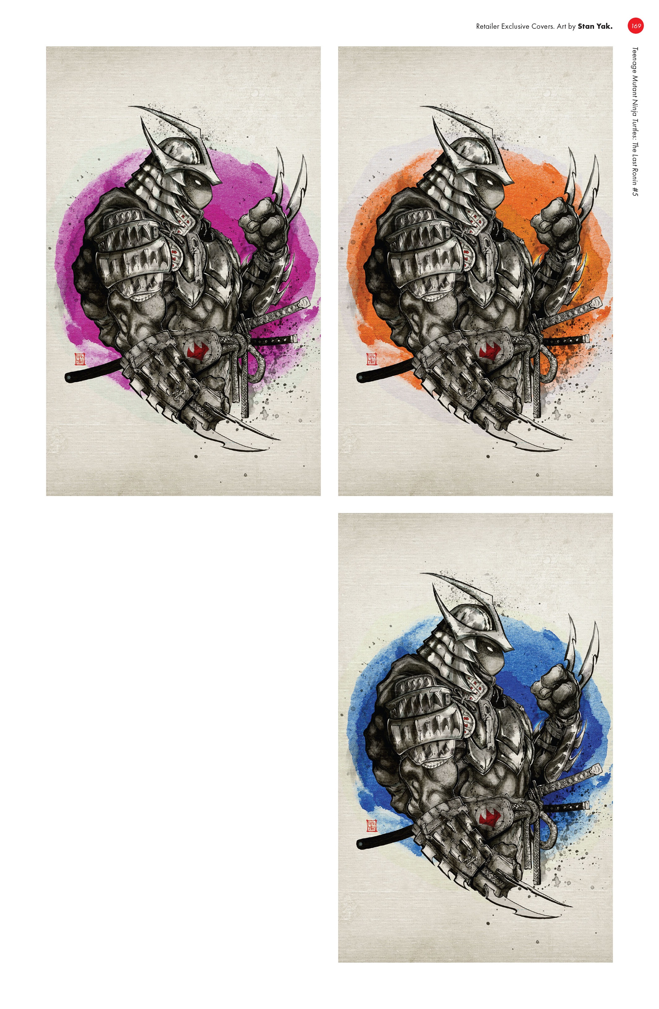 Read online Teenage Mutant Ninja Turtles: The Last Ronin - The Covers comic -  Issue # TPB (Part 2) - 63