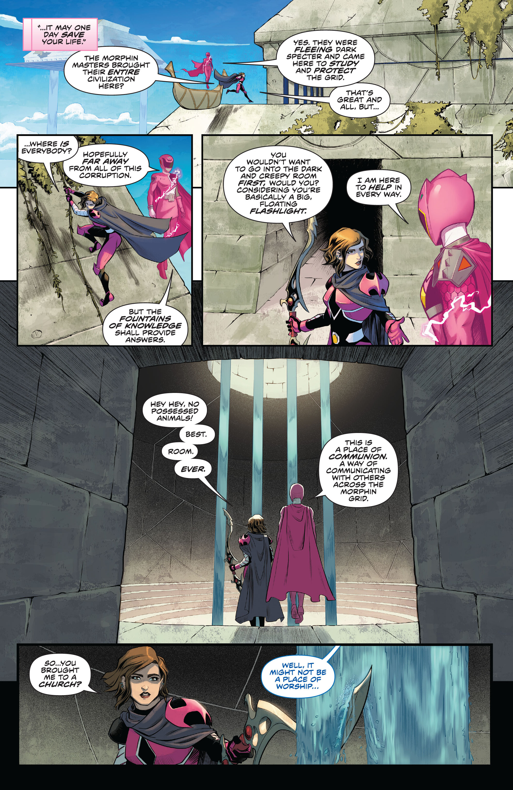 Read online Power Rangers Unlimited: The Morphin Masters comic -  Issue # Full - 13
