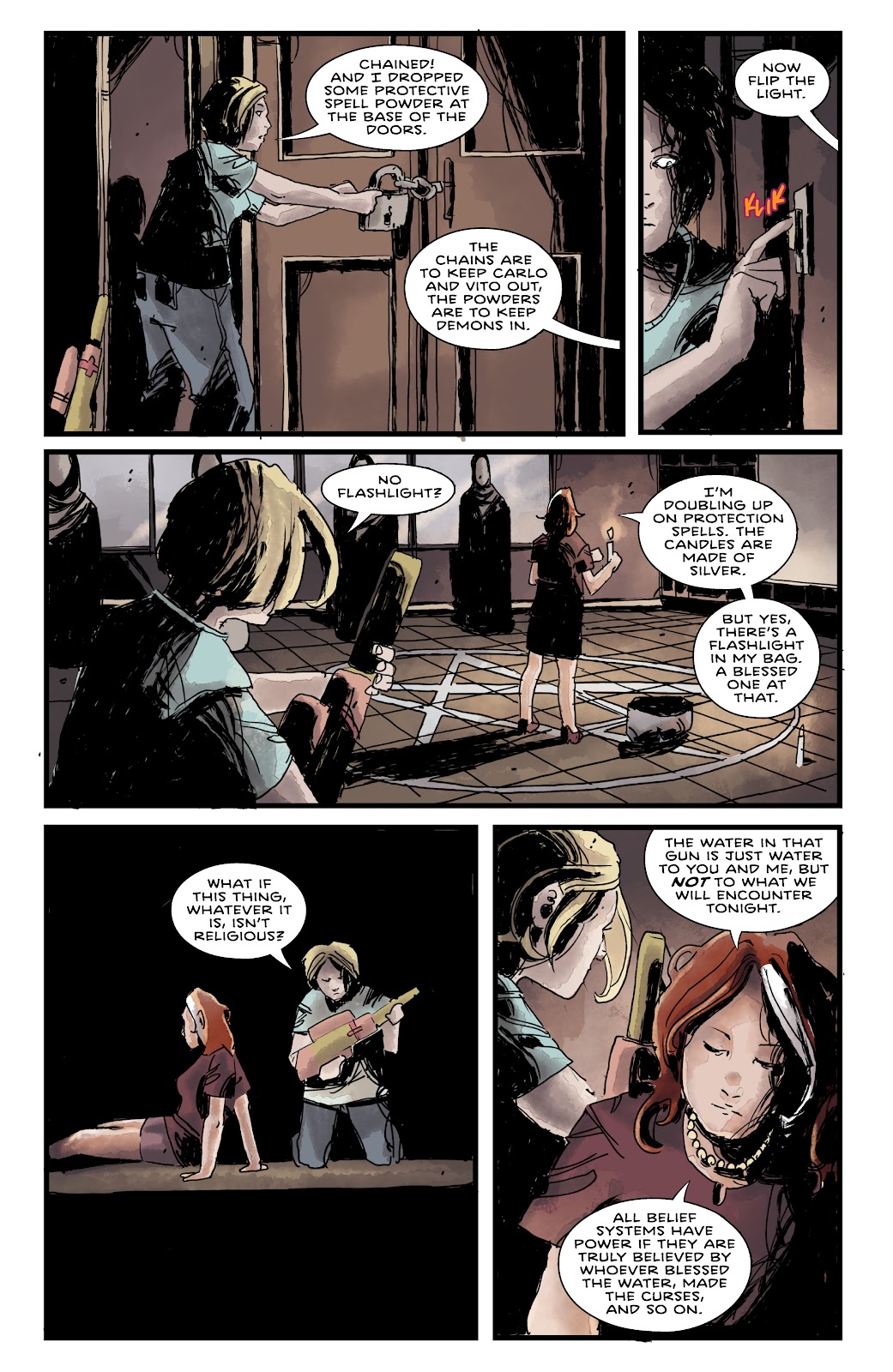 The Case of the Bleeding Wall issue 3 - Page 13