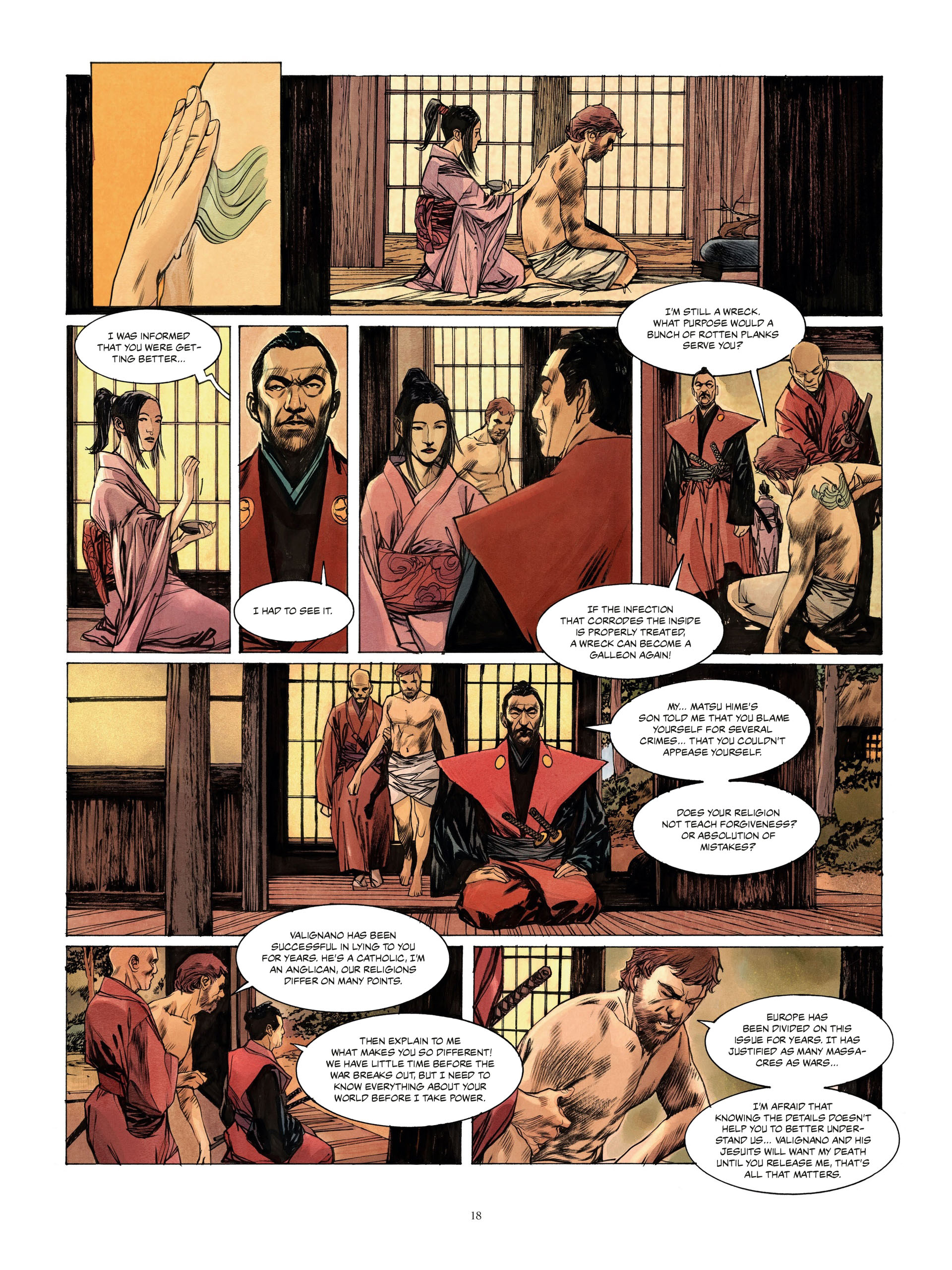 Read online William Adams, Samuraj comic -  Issue #2 - 18