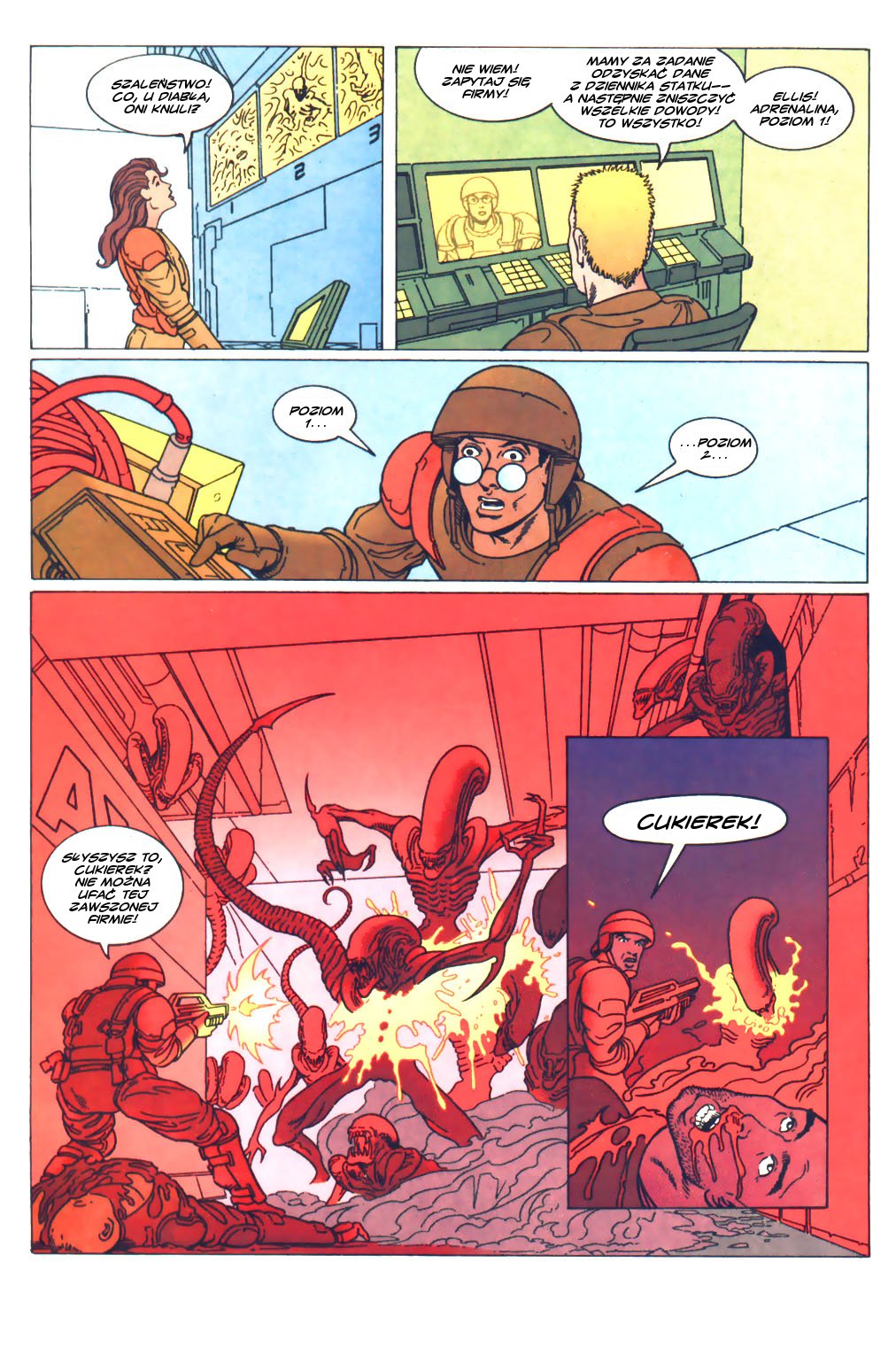 Read online Aliens: Berserker comic -  Issue #3 - 23