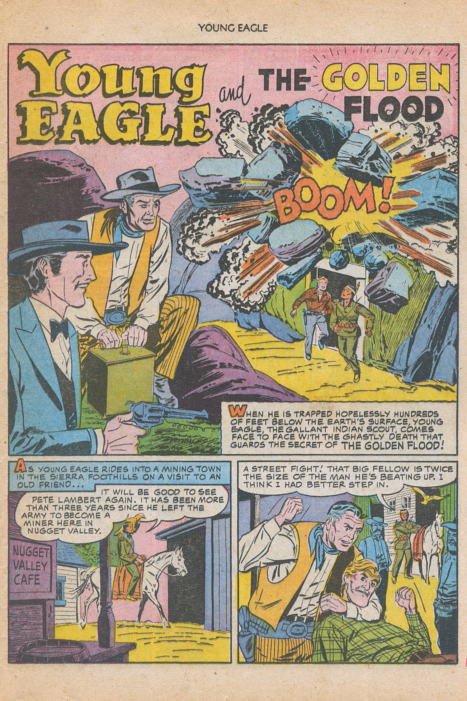 Read online Young Eagle comic -  Issue #5 - 23