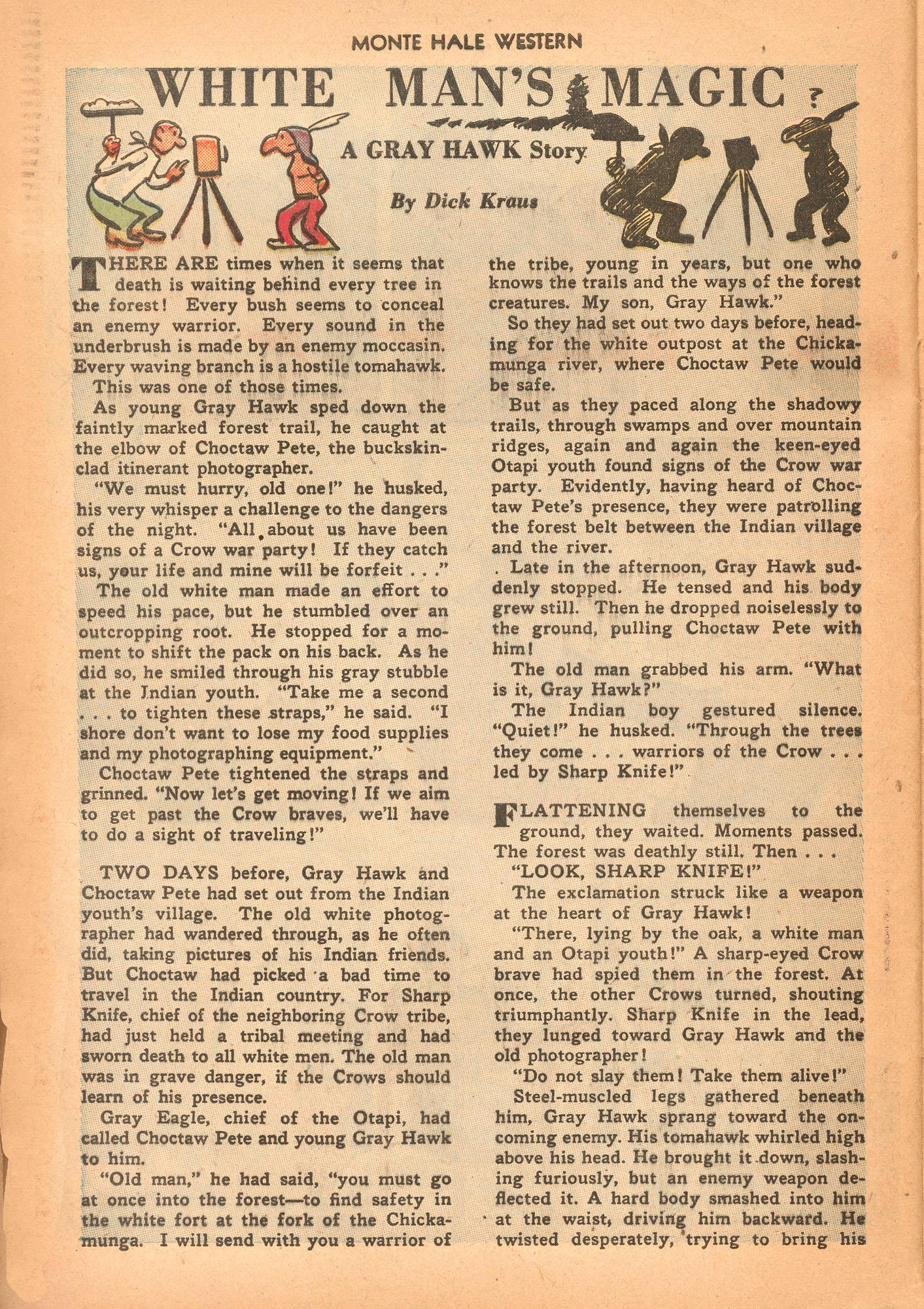 Read online Monte Hale Western comic -  Issue #37 - 26