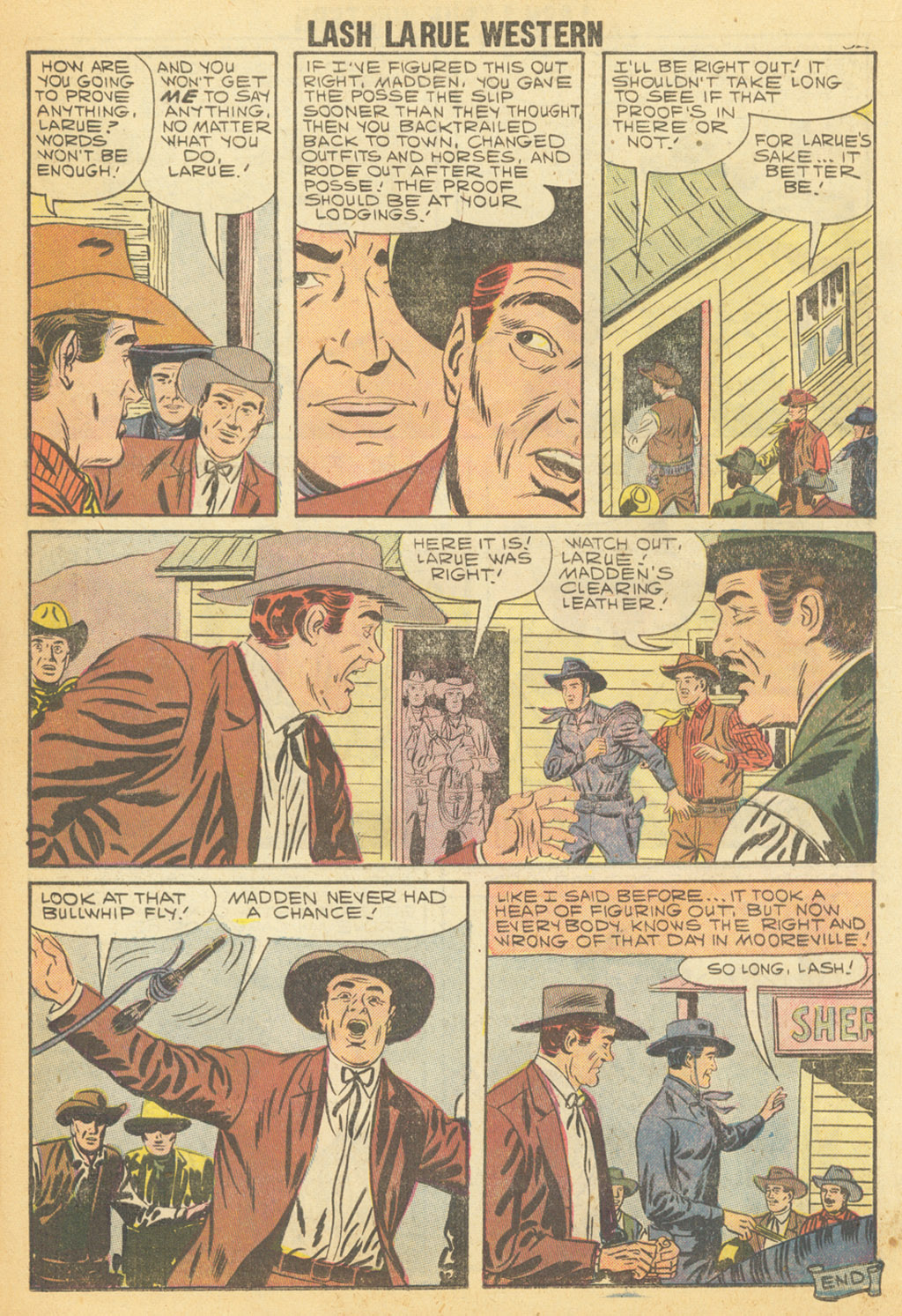 Read online Lash Larue Western (1949) comic -  Issue #68 - 33