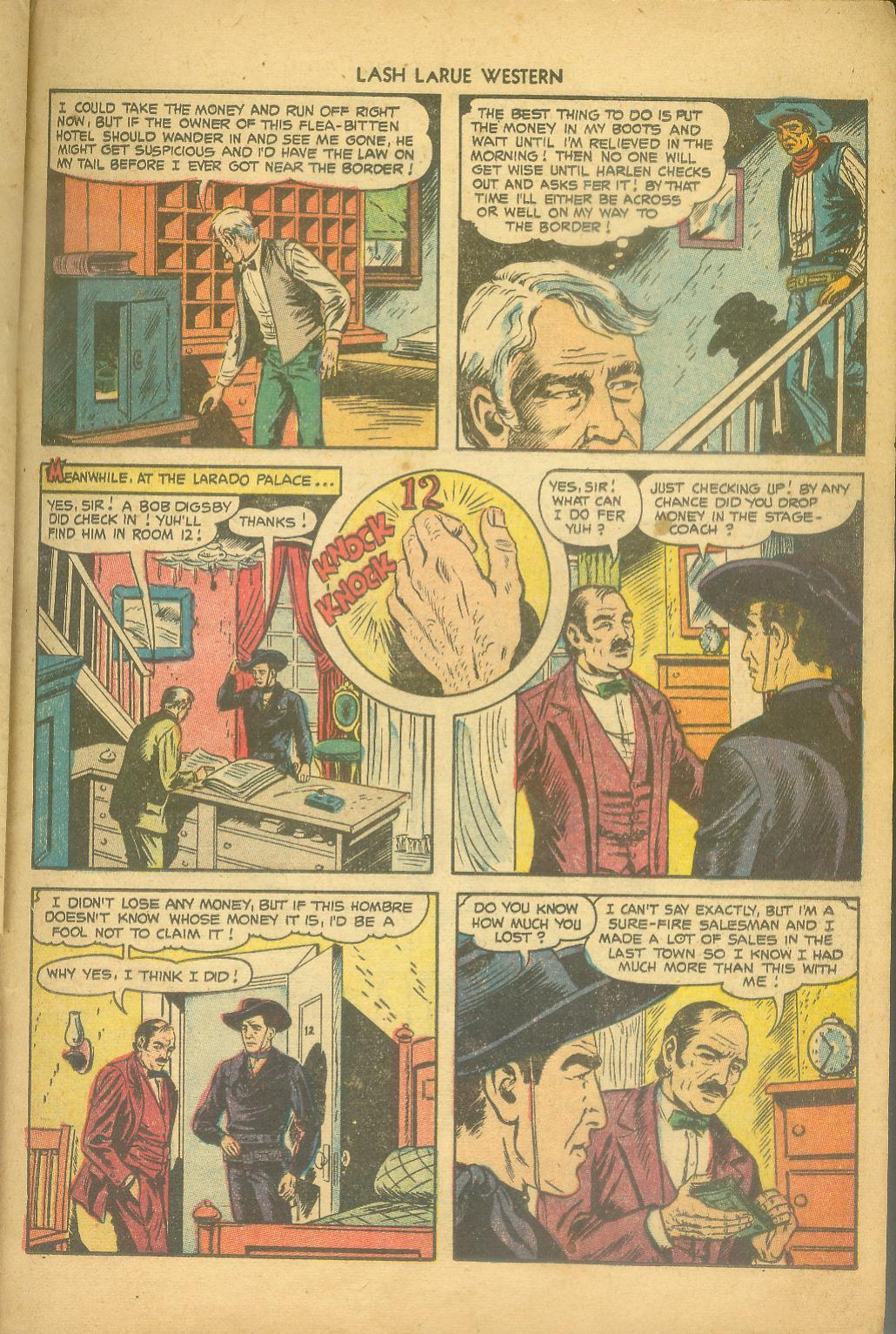 Read online Lash Larue Western (1949) comic -  Issue #43 - 21