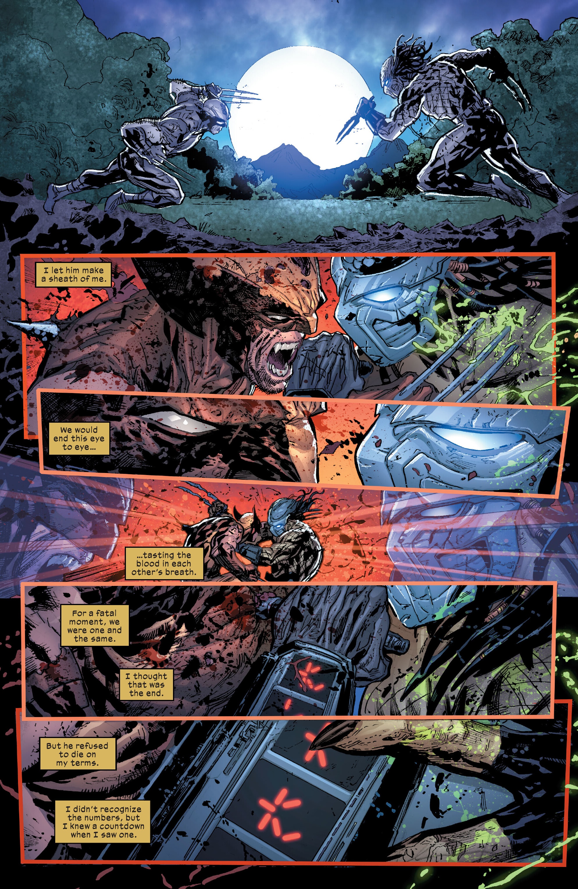 Read online Predator vs. Wolverine comic -  Issue #4 - 25
