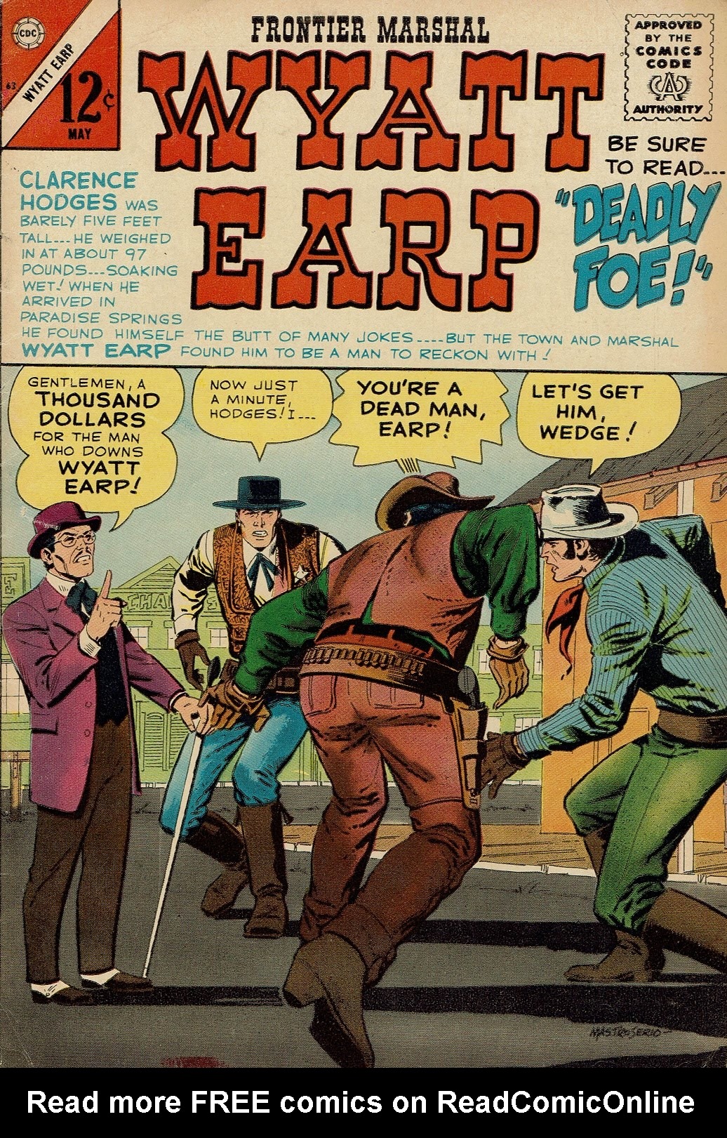 Wyatt Earp Frontier Marshal issue 63 - Page 1
