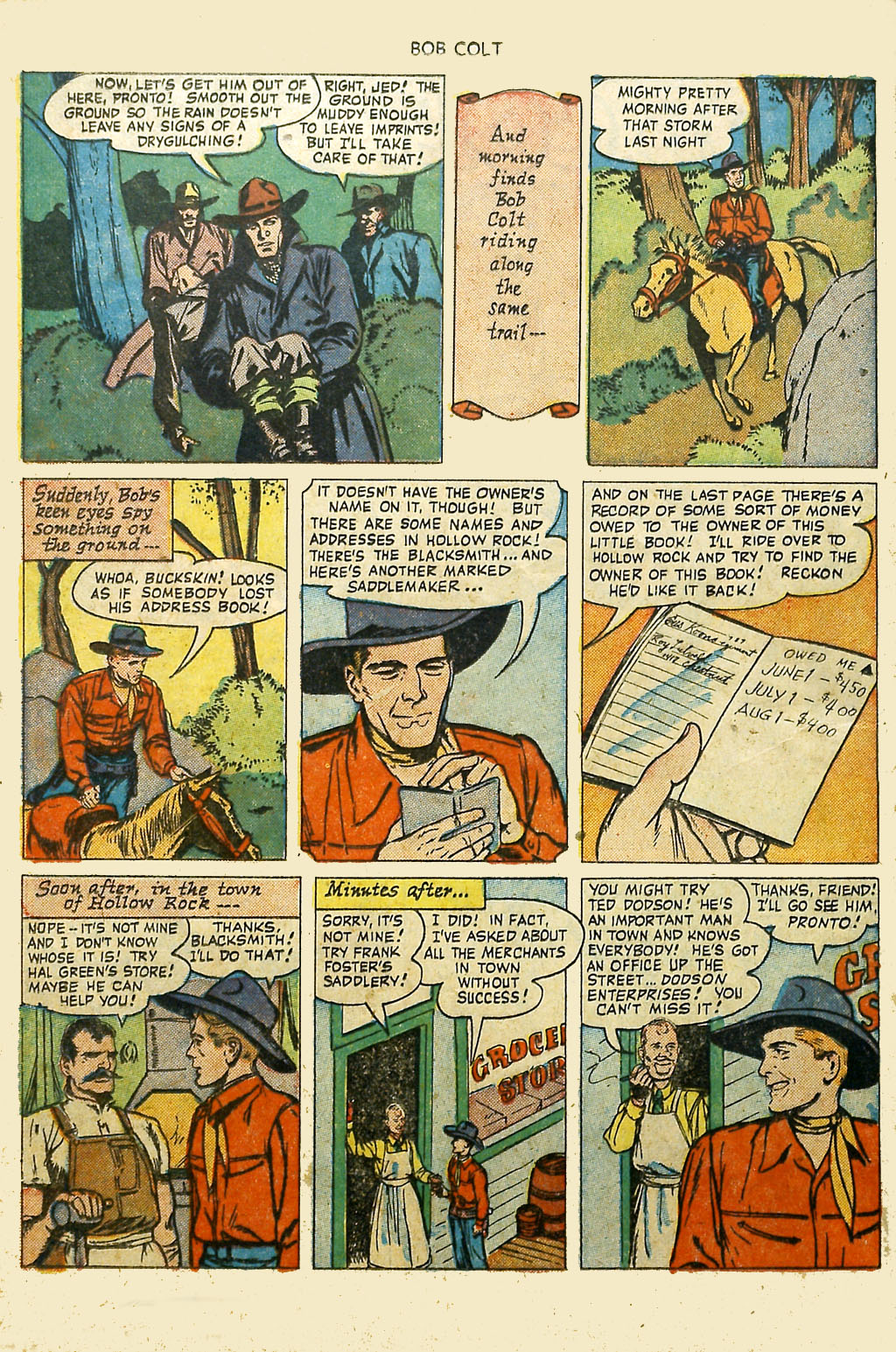 Read online Bob Colt Western comic -  Issue #2 - 16