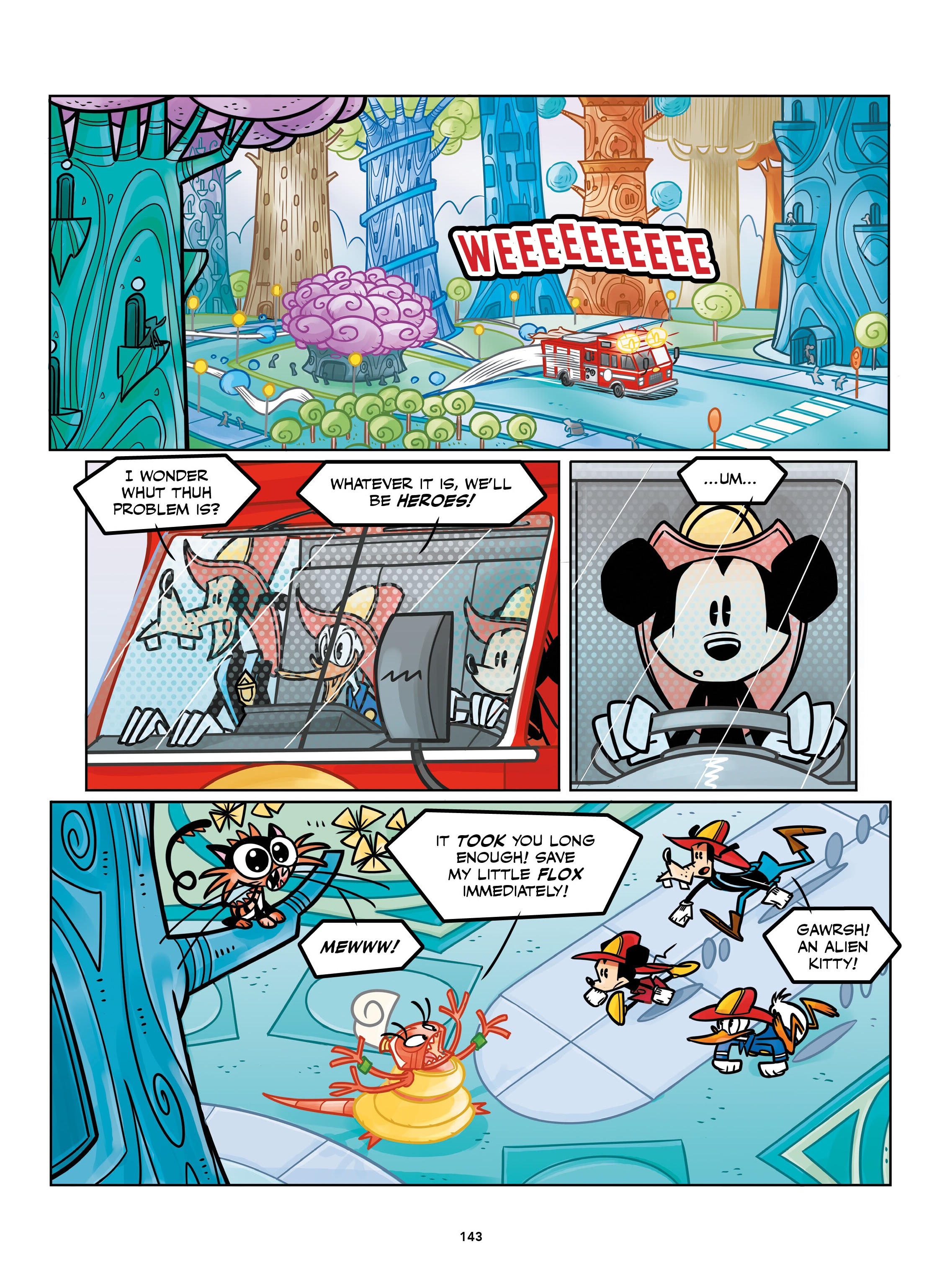 Read online Disney Once Upon a Mouse… In the Future comic -  Issue # TPB (Part 2) - 44