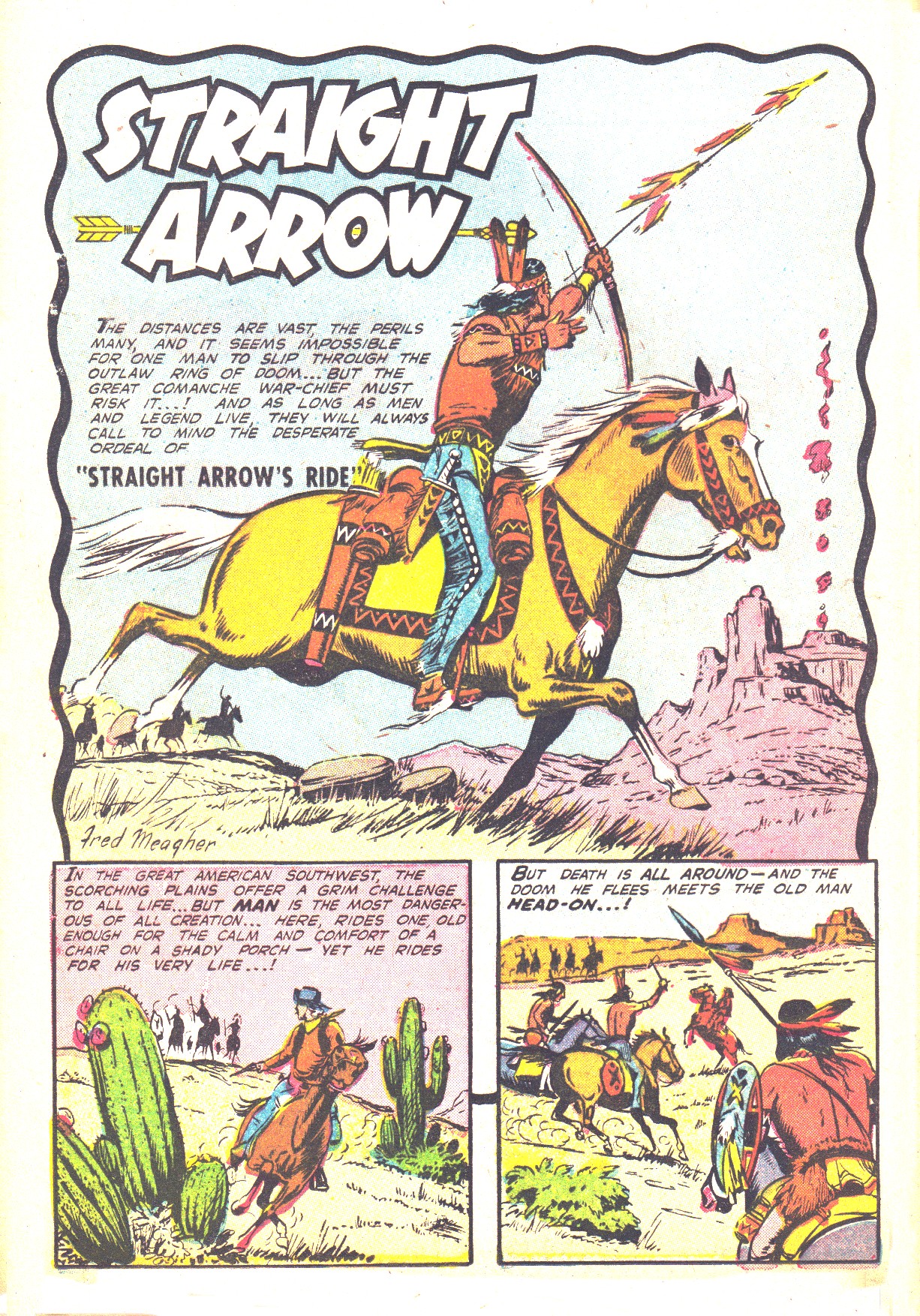 Read online Straight Arrow comic -  Issue #41 - 12