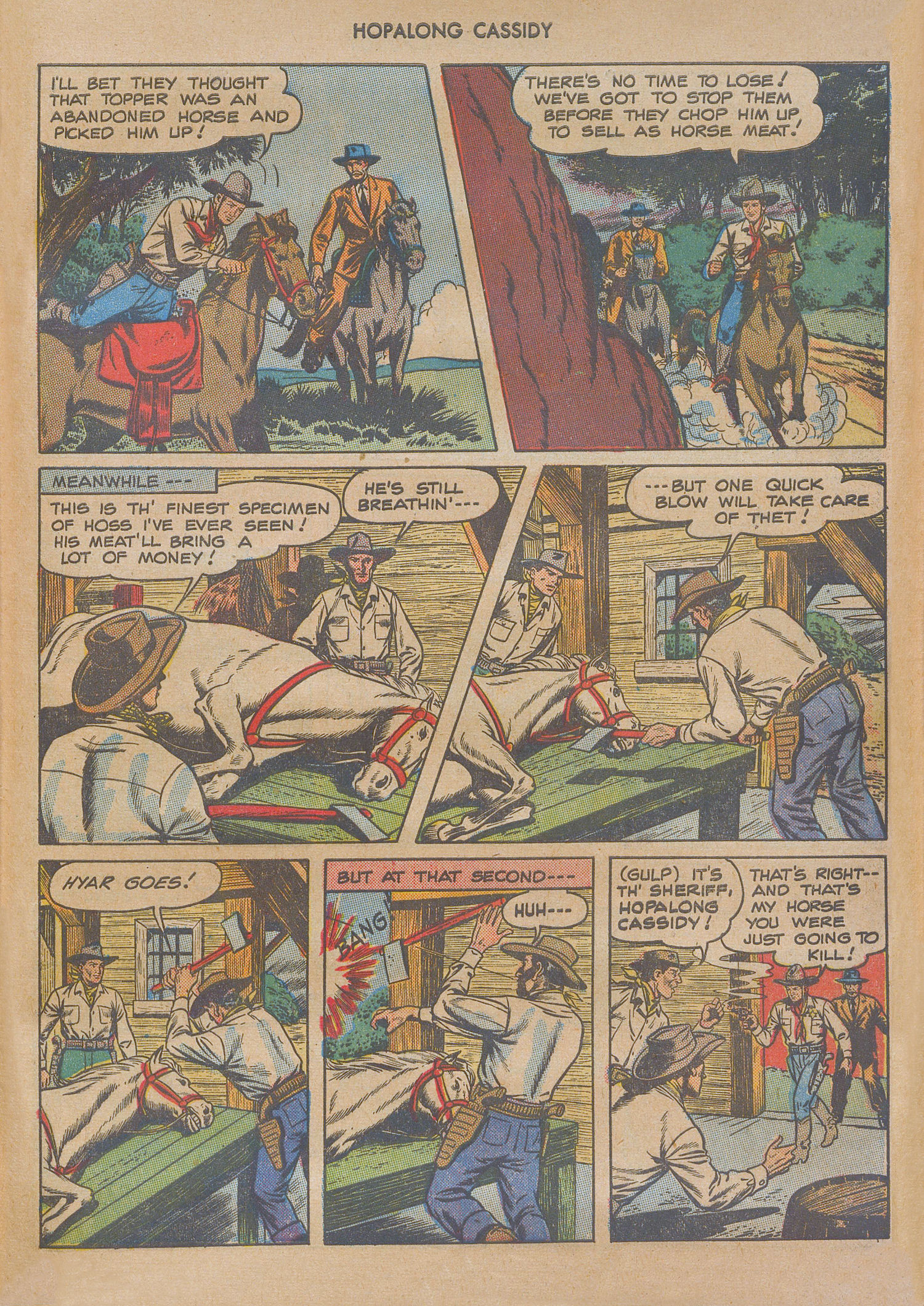 Read online Hopalong Cassidy comic -  Issue #25 - 47