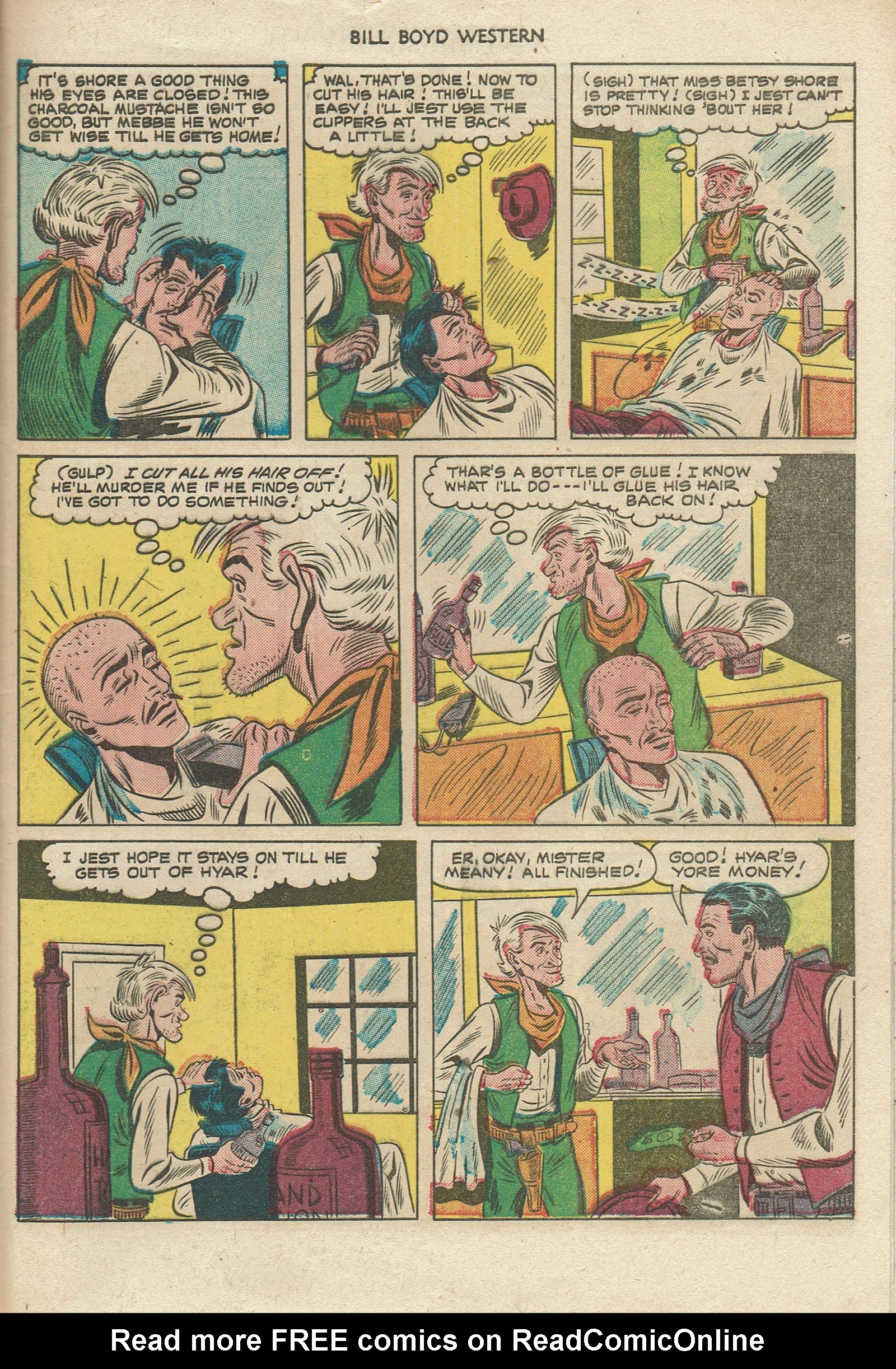 Read online Bill Boyd Western comic -  Issue #15 - 29