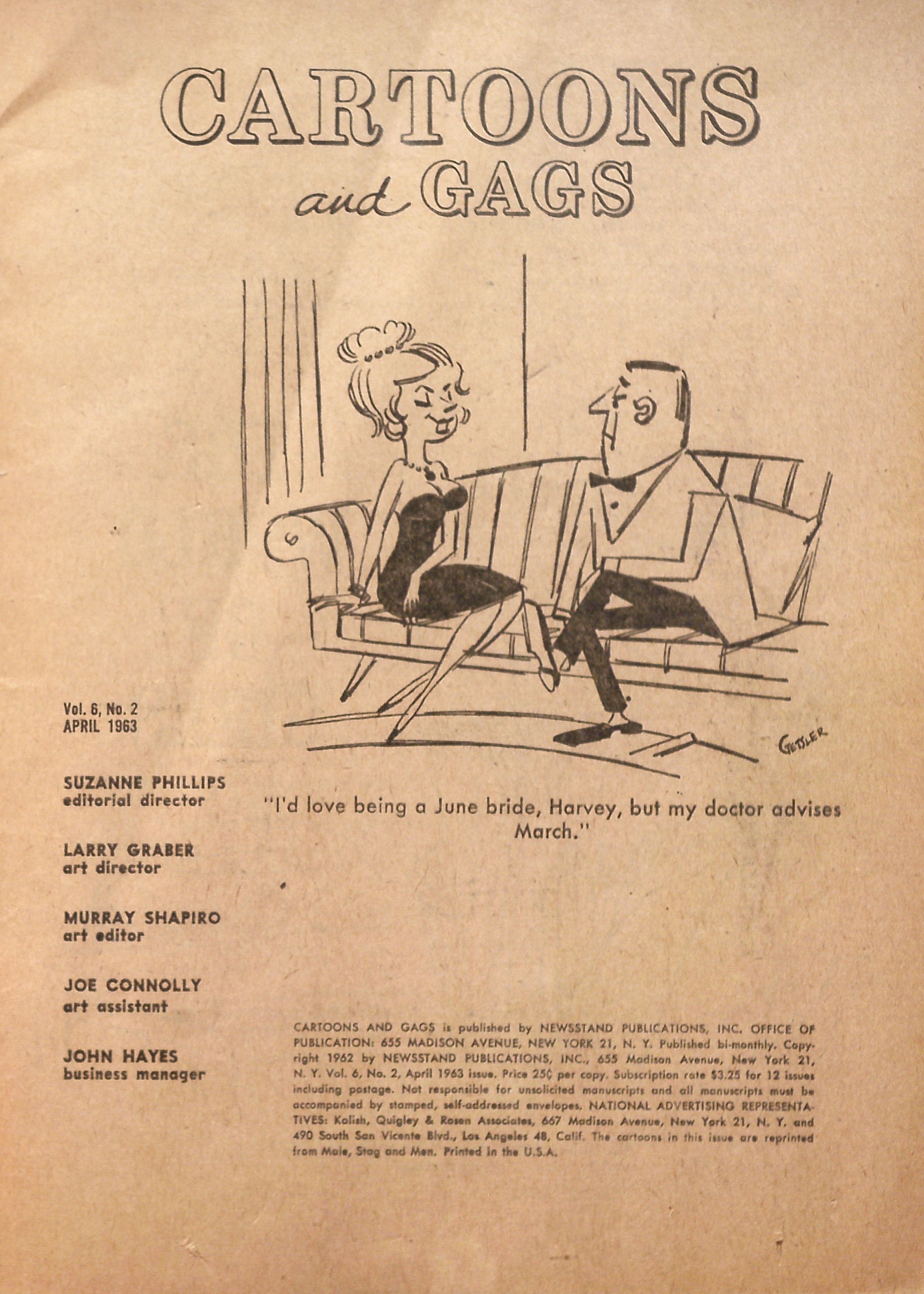 Read online Cartoons and Gags comic -  Issue #21 - 3