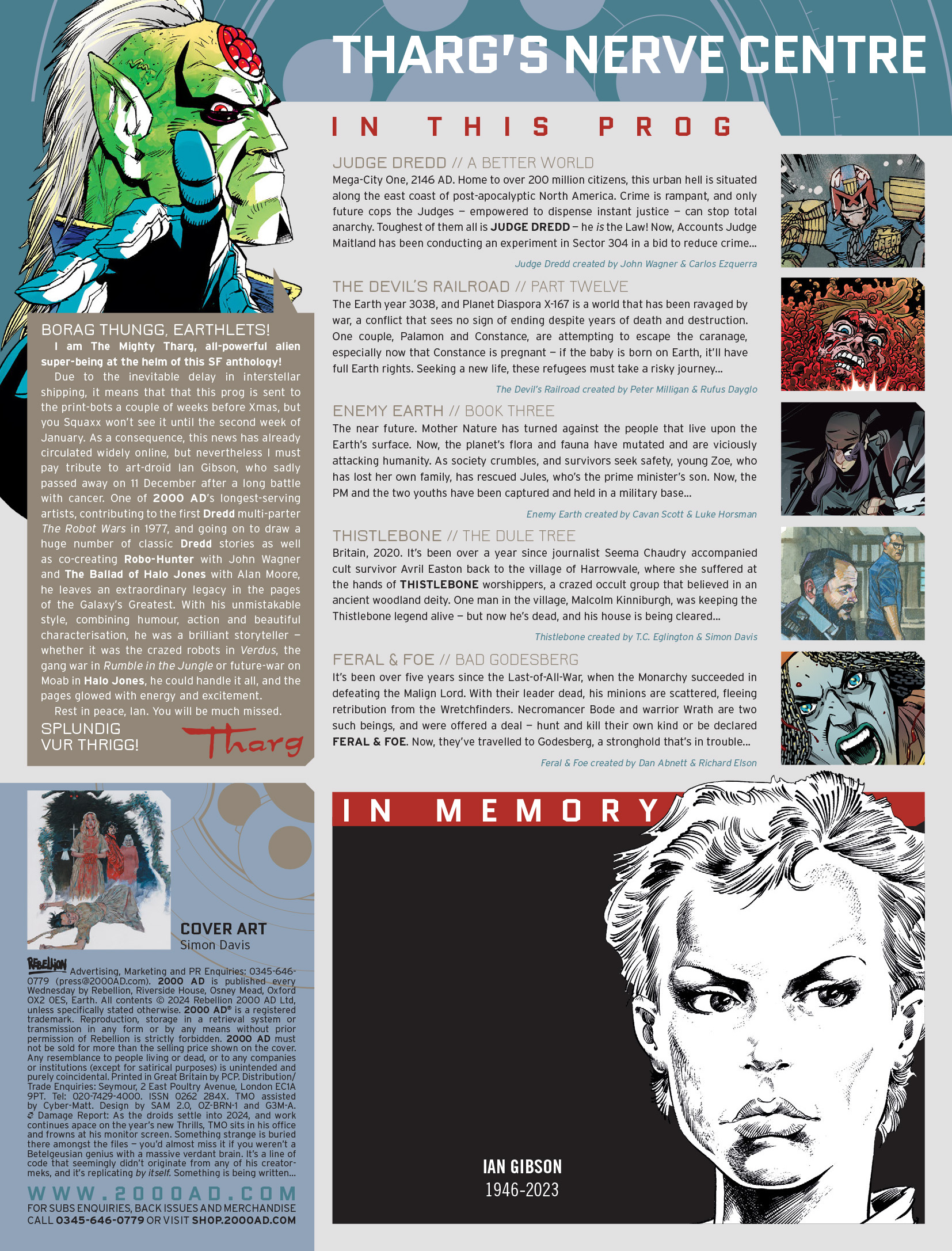 Read online 2000 AD comic -  Issue #2364 - 2