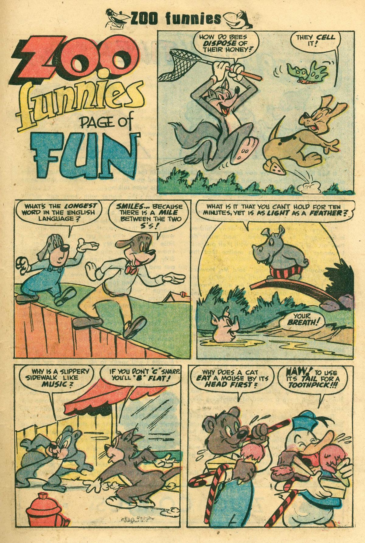 Read online Zoo Funnies comic -  Issue #2 - 17