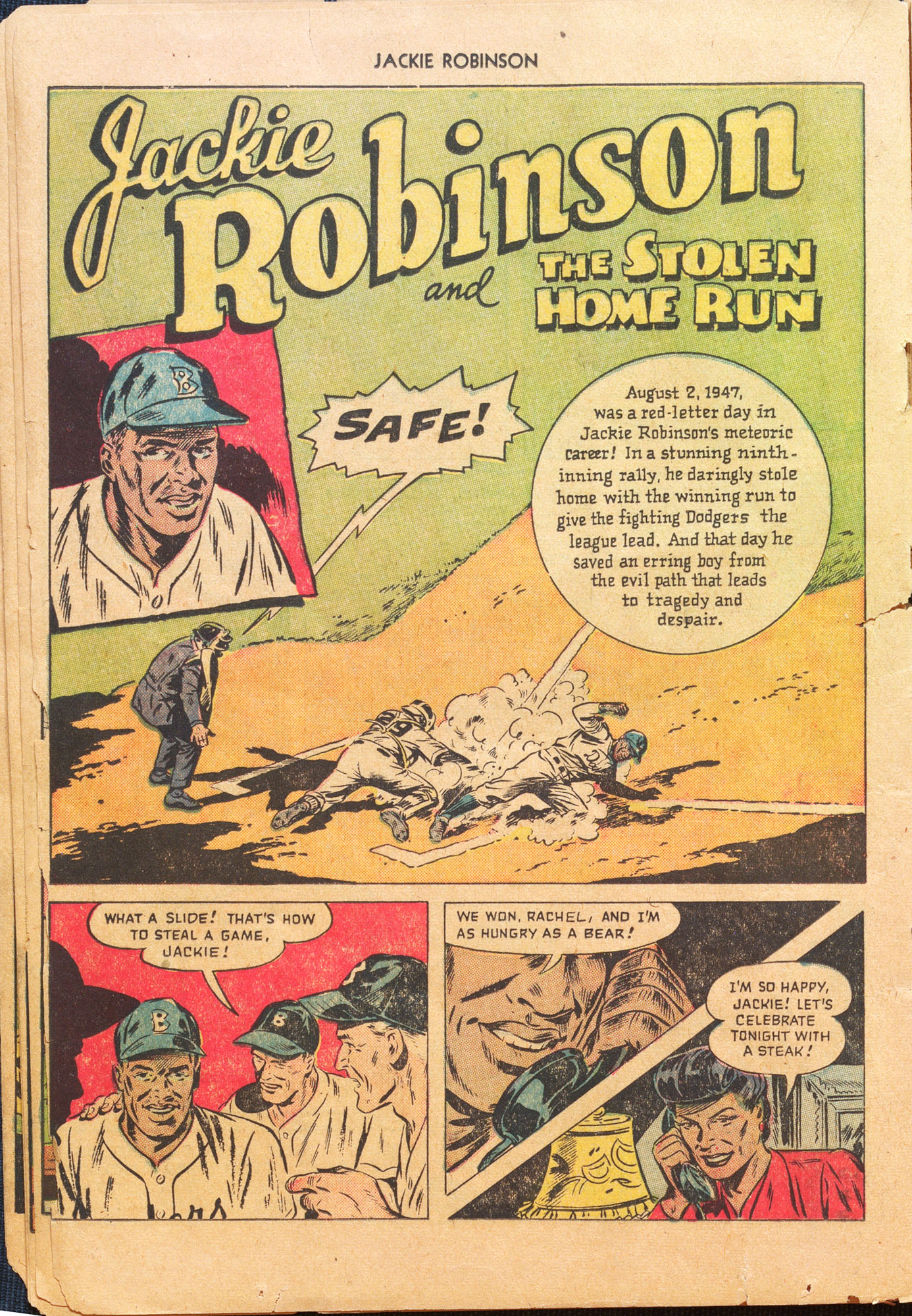 Read online Jackie Robinson comic -  Issue #2 - 18