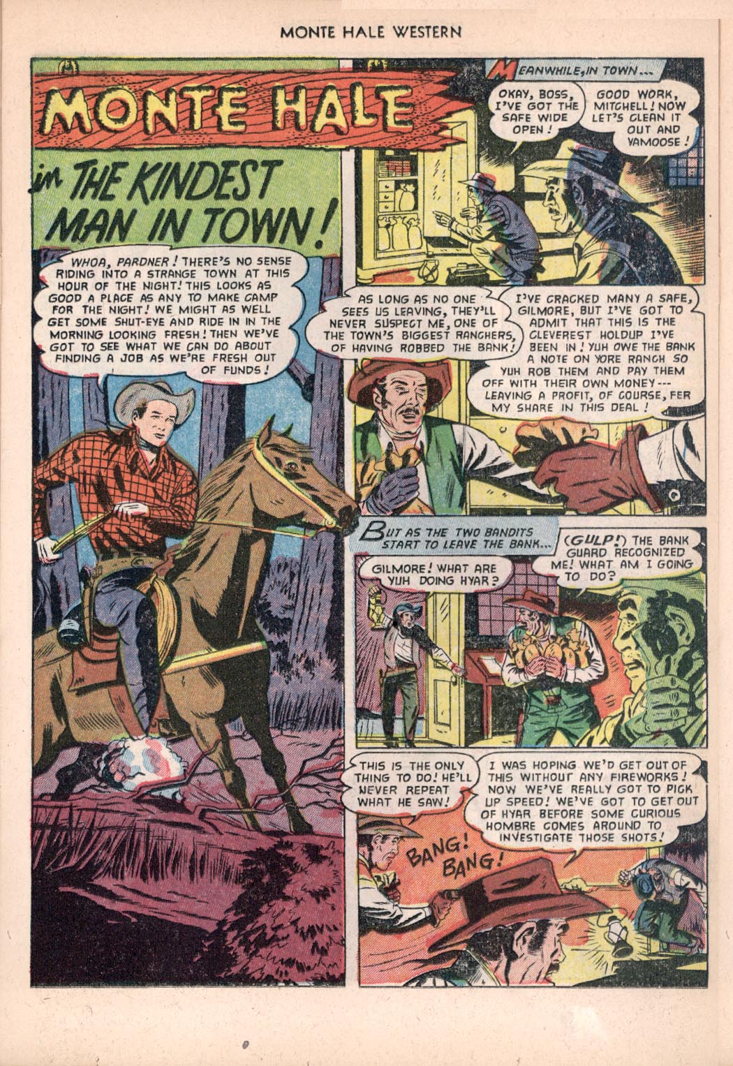 Read online Monte Hale Western comic -  Issue #81 - 11