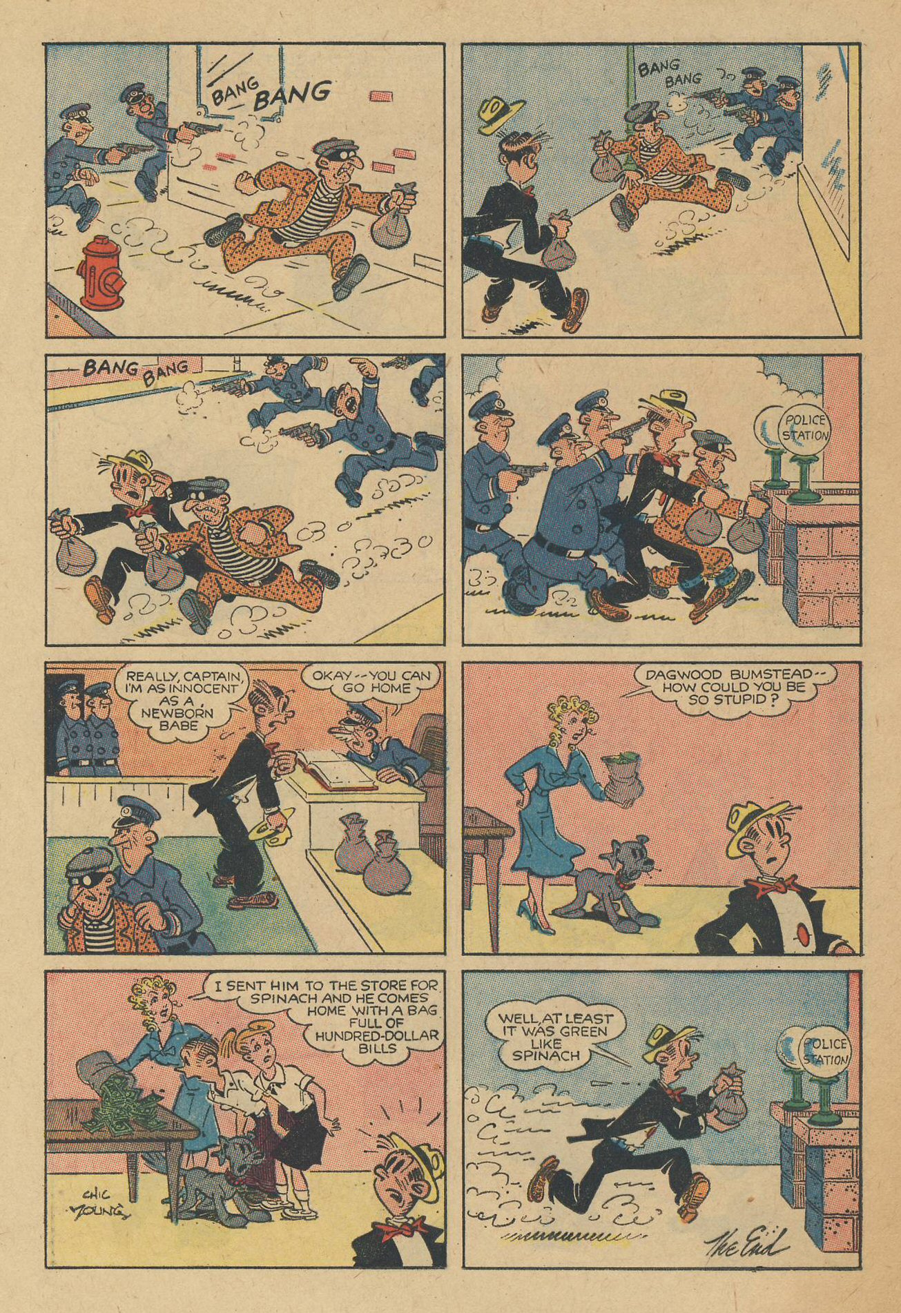 Read online Blondie Comics (1960) comic -  Issue #150 - 24