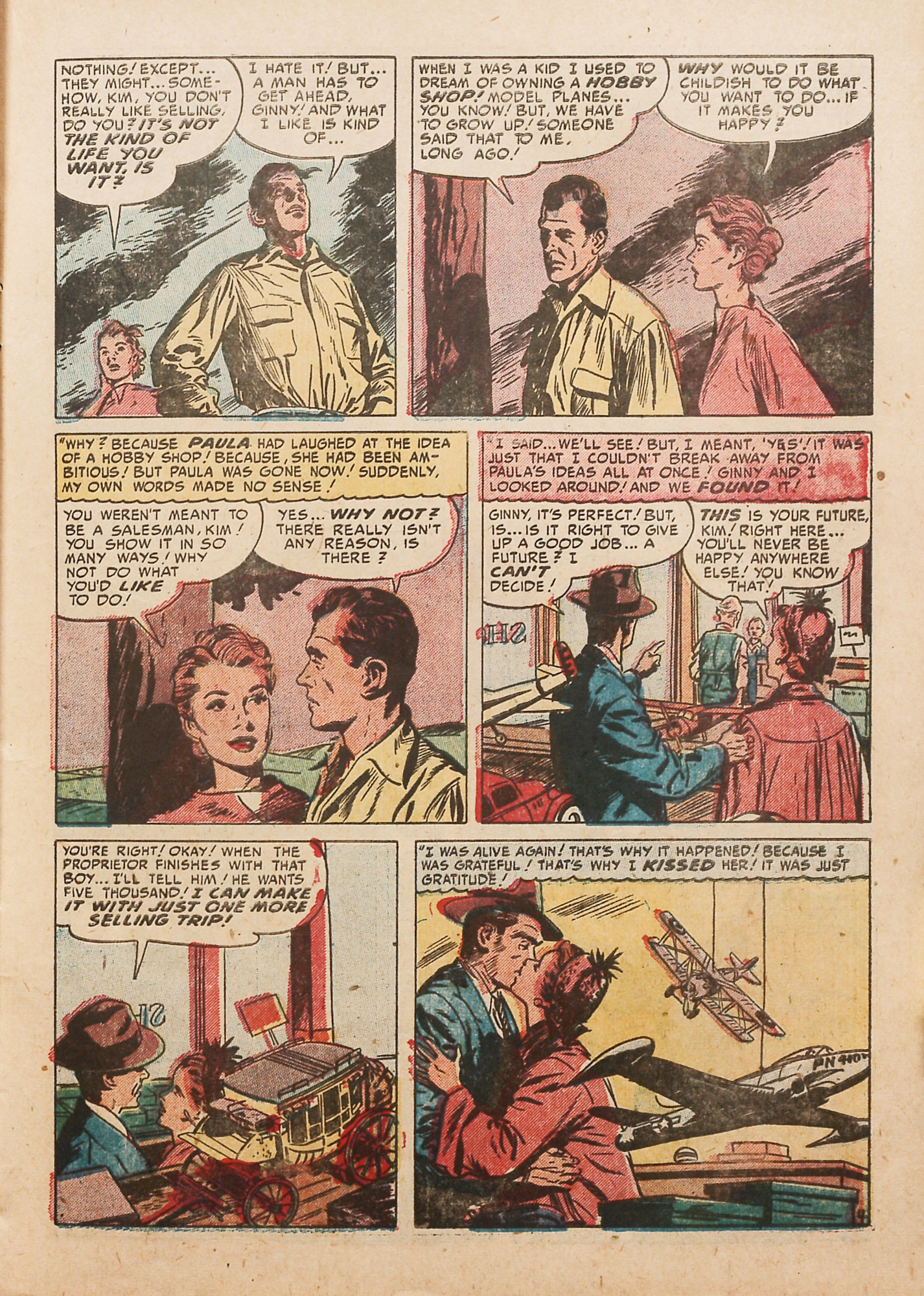 Read online Young Love (1949) comic -  Issue #34 - 17