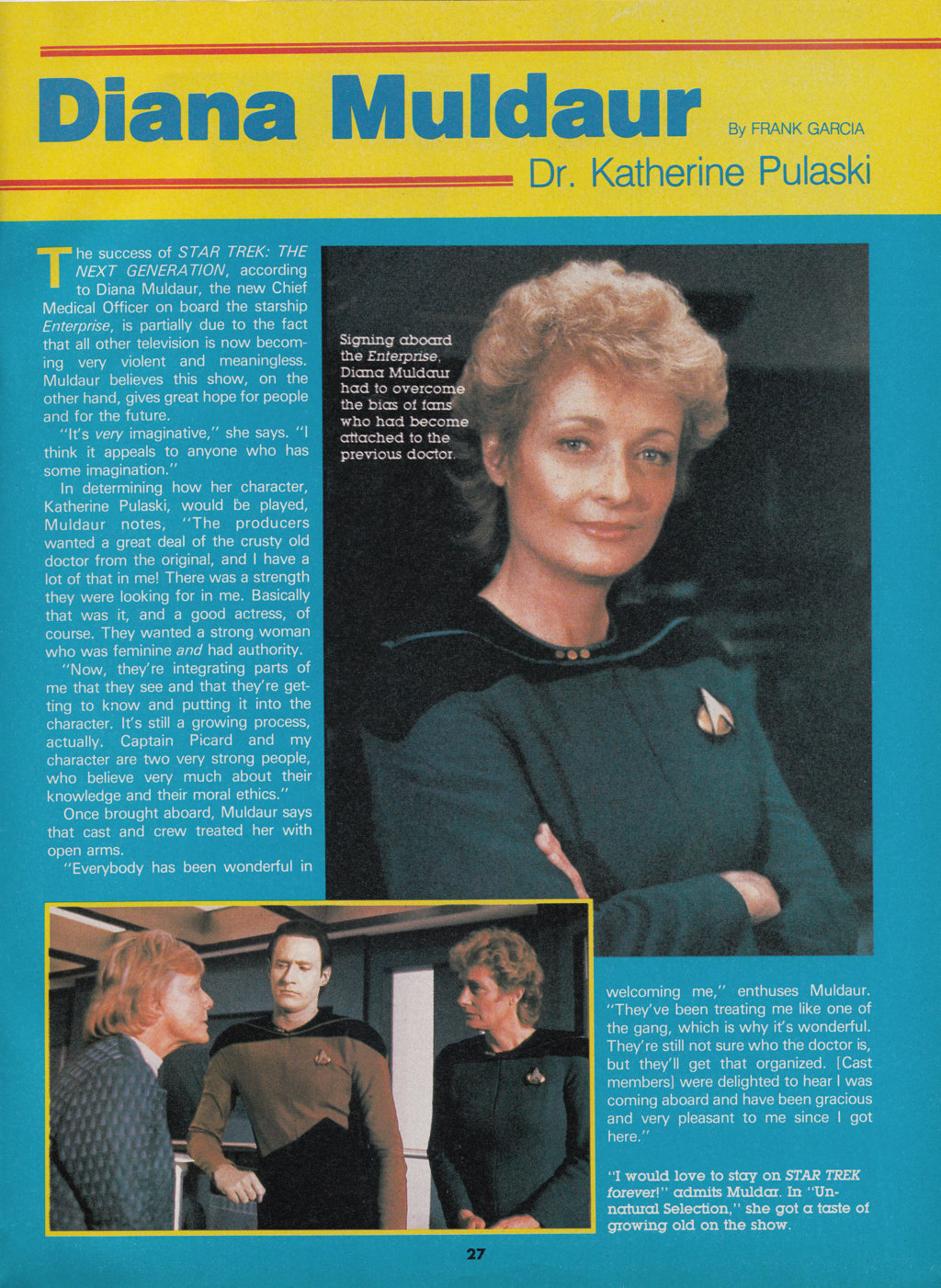 Read online Star Trek The Next Generation (1990) comic -  Issue #14 - 27