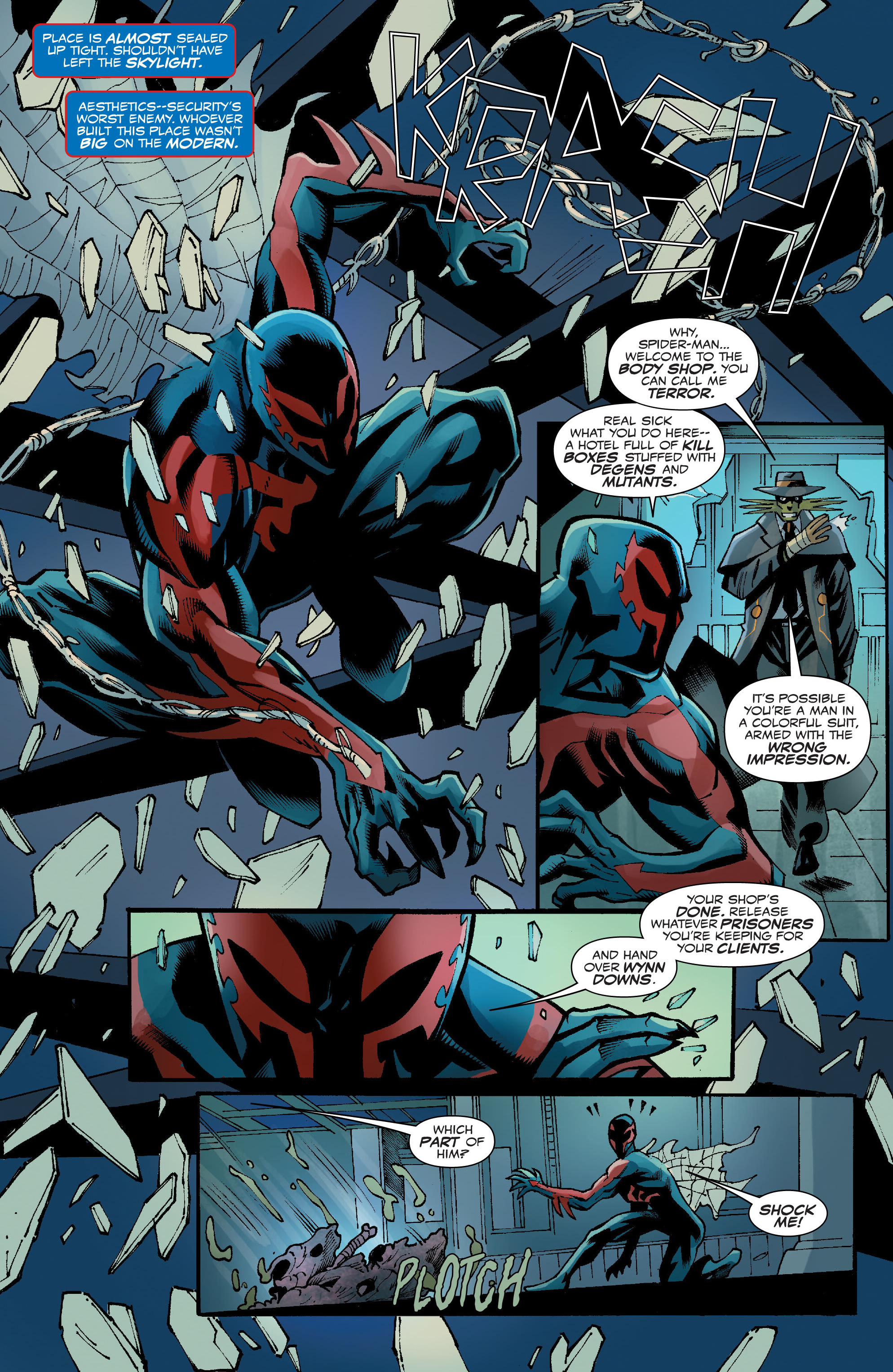 Read online Miguel O’Hara – Spider-Man 2099 comic -  Issue #4 - 10