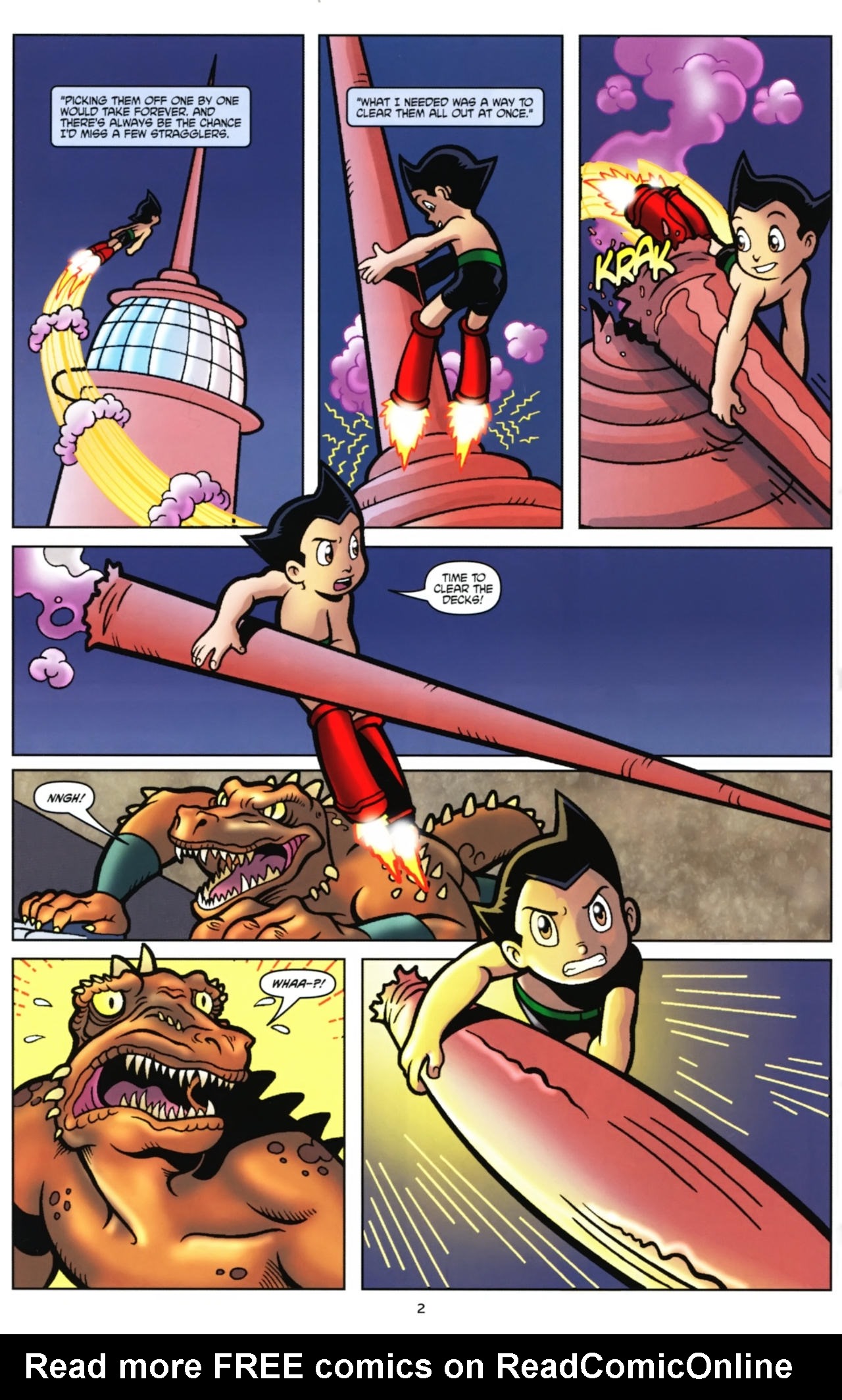 Read online Astro Boy: The Movie: Official Movie Prequel comic -  Issue #3 - 4