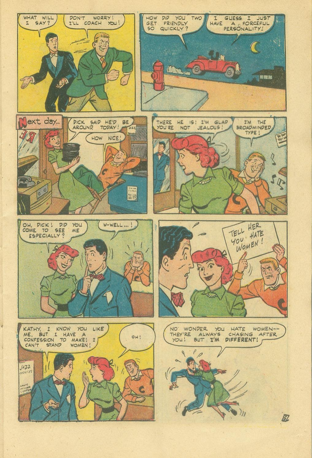 Read online Kathy (1949) comic -  Issue #11 - 7